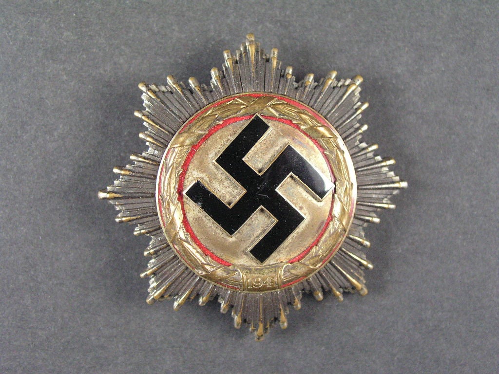 Německý kříž ve zlatě