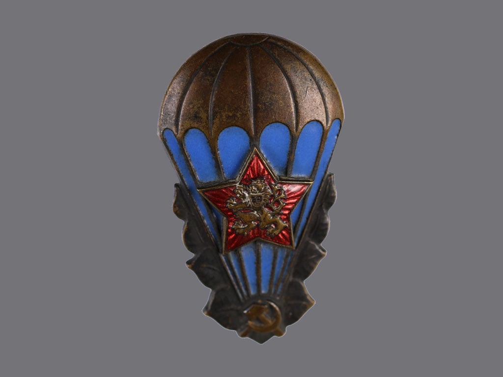 Odznak výsadkového vojska 1951-1962 č.0062