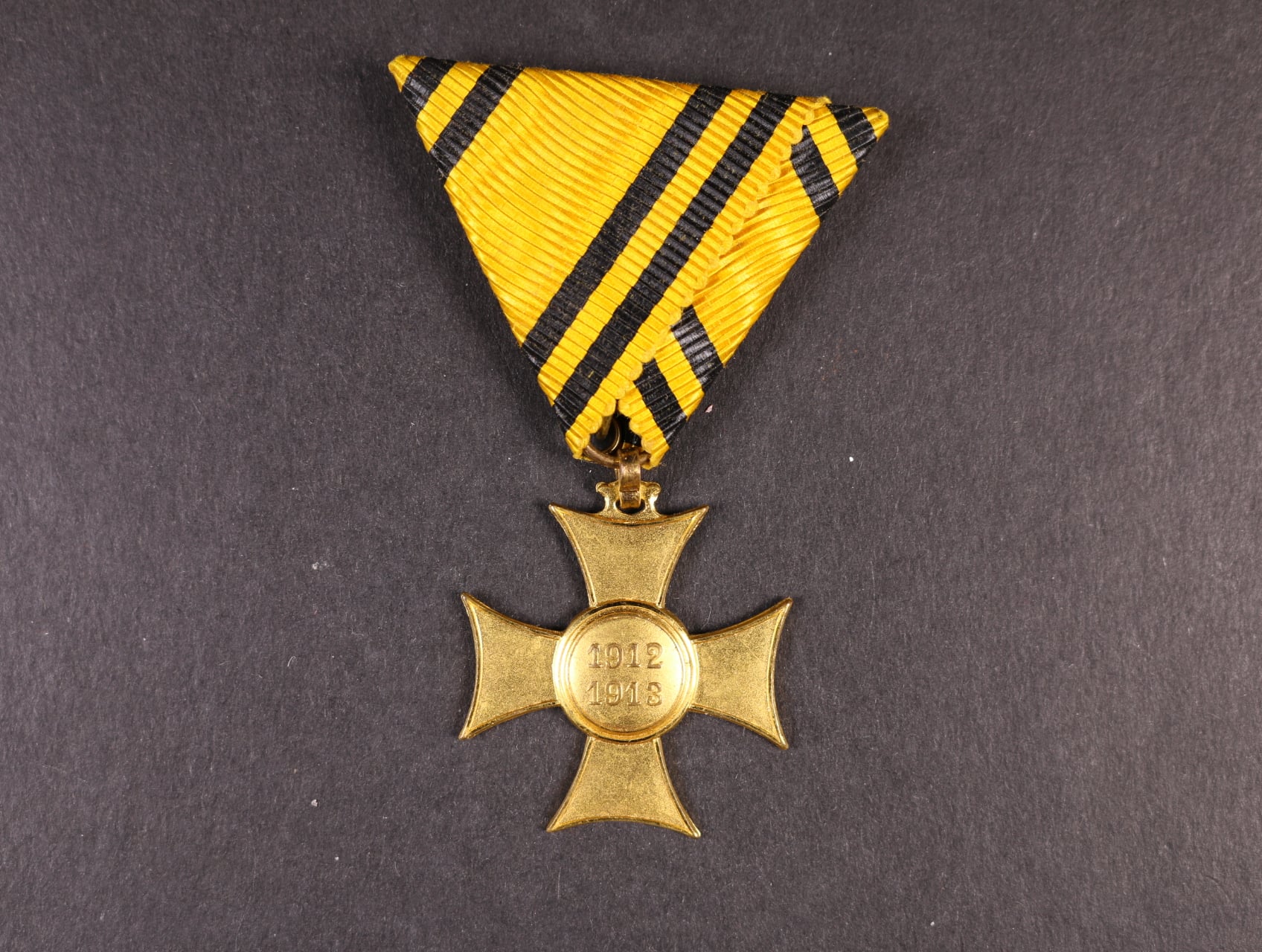 Mobilisační kříž 1912-13, původní stuha