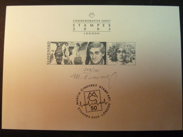 PT 28x autorské vydání pro Stampex 2003