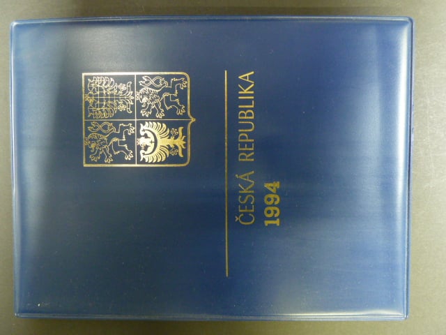 album české pošty 1994 (kompletní ročník známek 1994) bez PTA 2