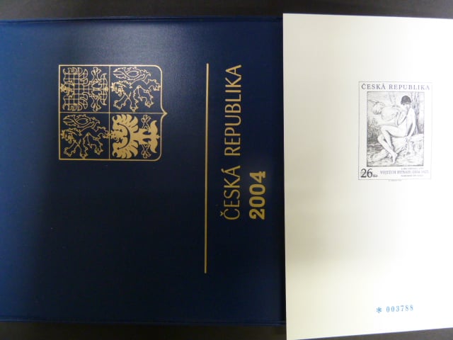 PTA 13 + album české pošty 2004