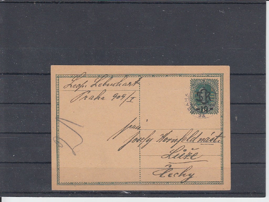 Použitá dopisnice CDV 5.