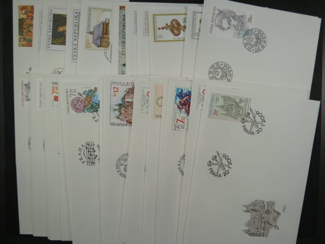 kompletní ročník obálek FDC 2006, kat. číslo 457 - 497, celkem 36 ks