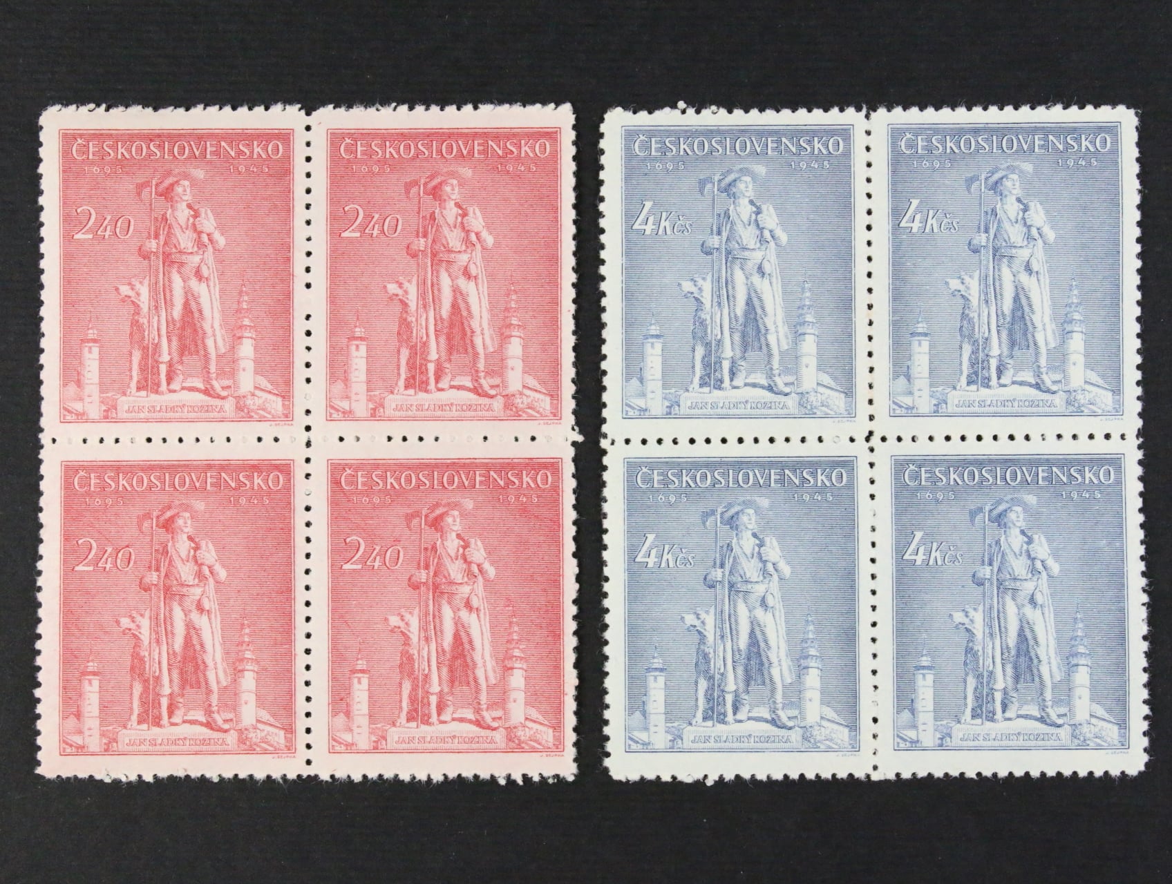 zn. č. 431-432 ve čtyřbloku, Jan Sladký - Kozina