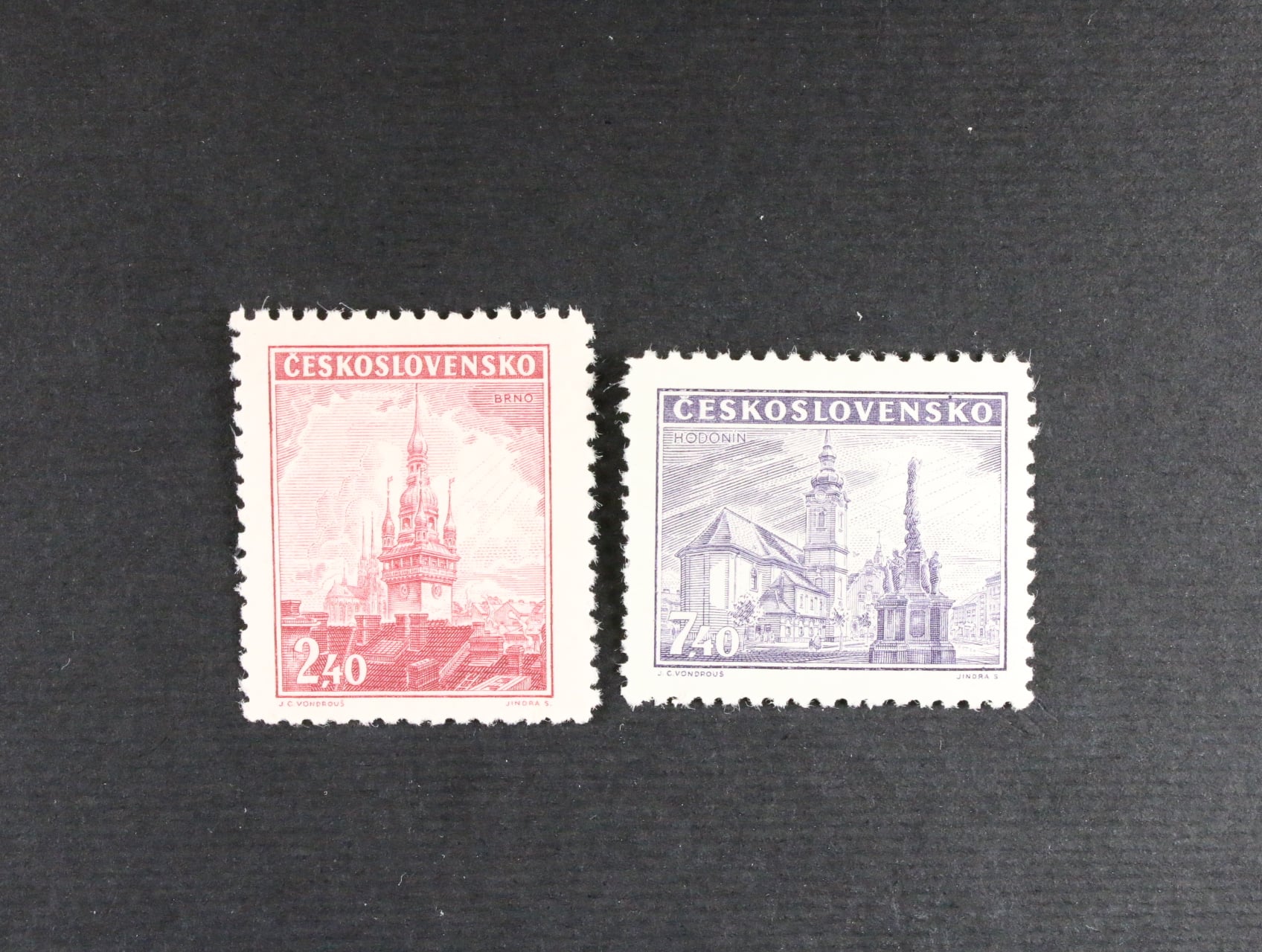 zn. č. 438-439, Města