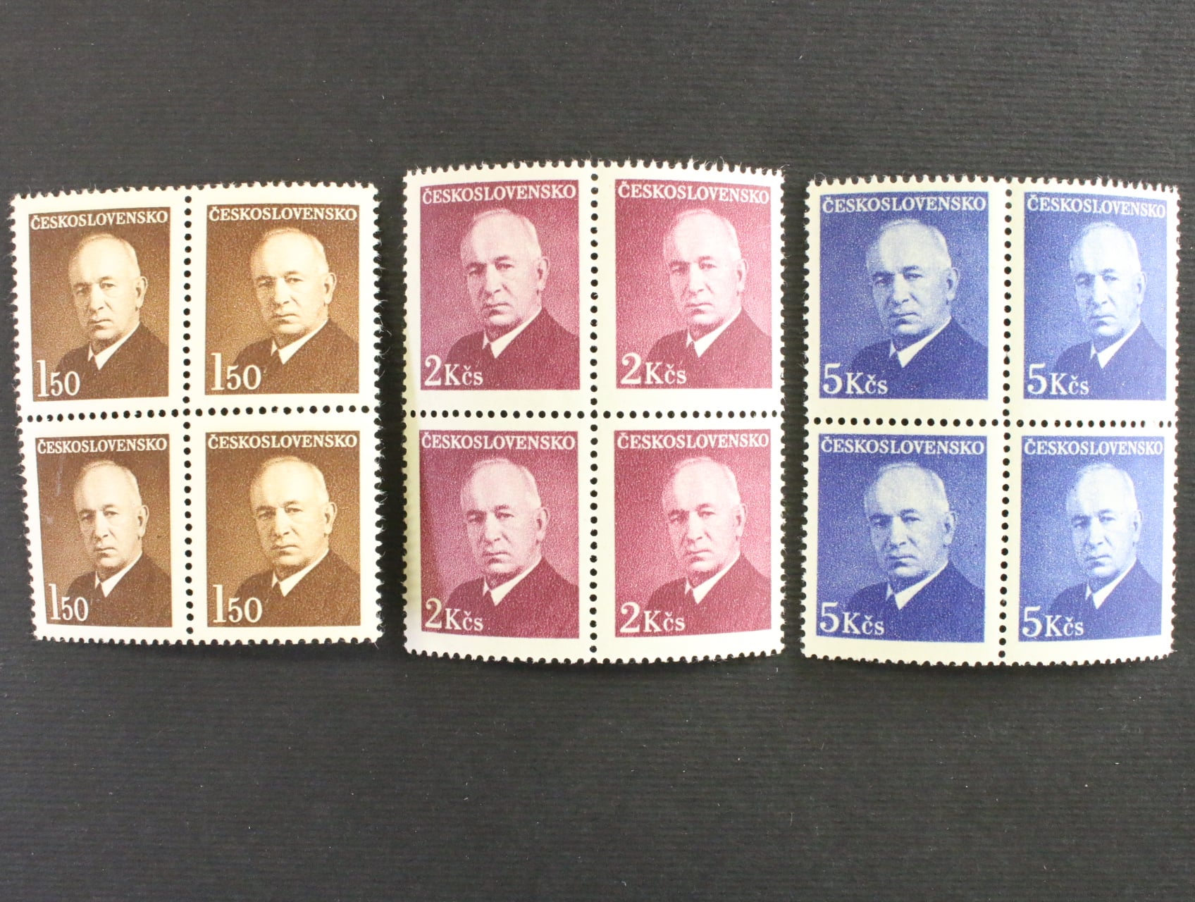 zn. č. 464-466 ve čtyřbloku, Dr. E. Beneš