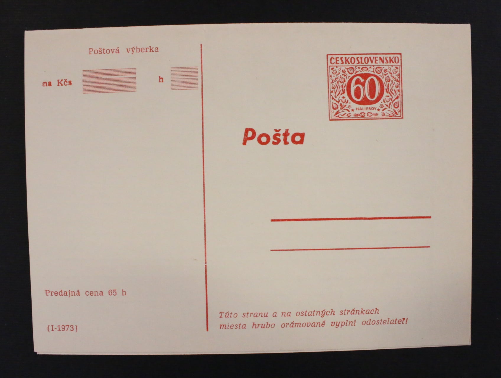 CPV č. 34 19 linek, nepoužitá, dobrá kvalita