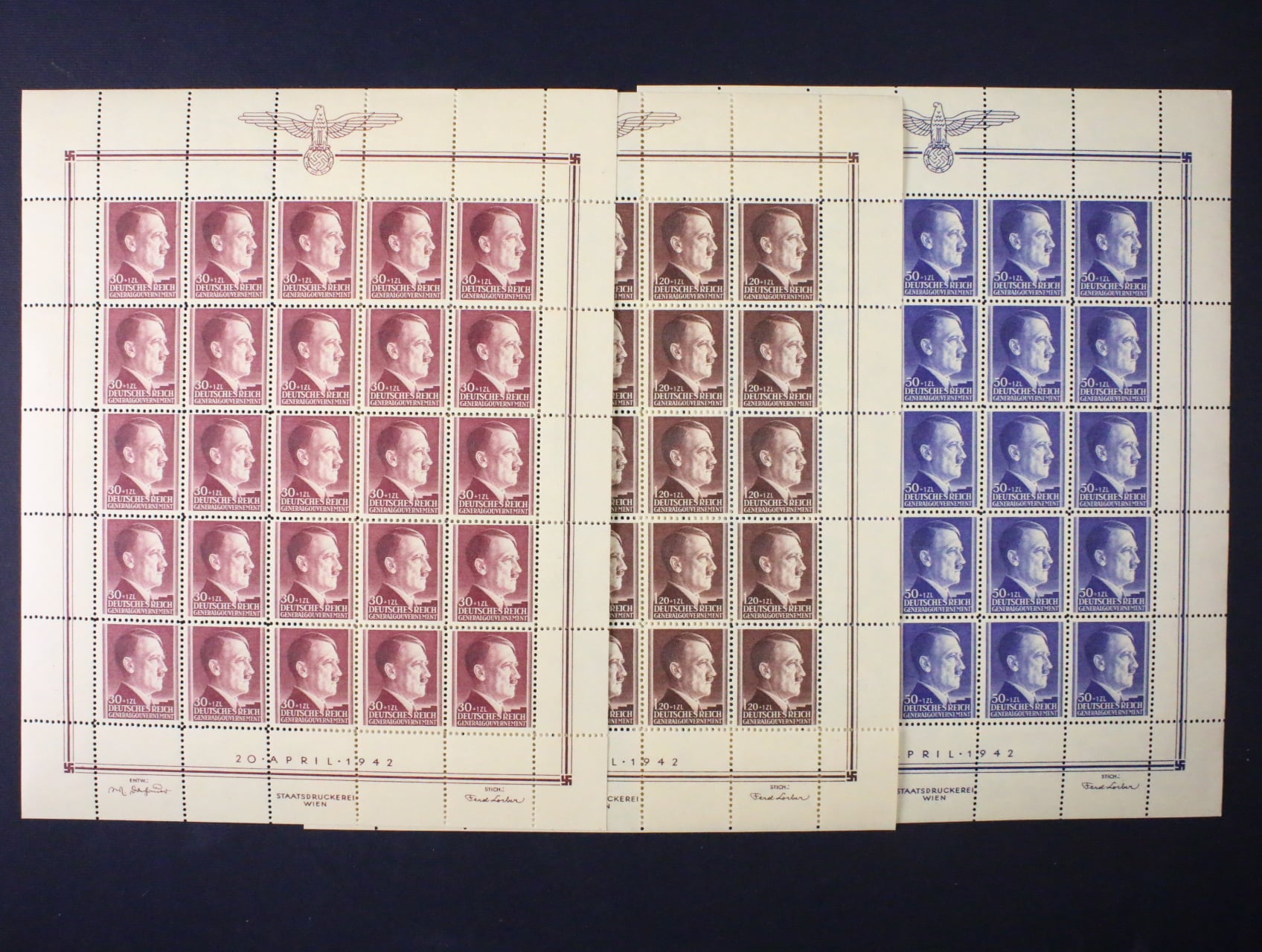 zn. Mi. č. 89-91 ve 25bloku, 1942