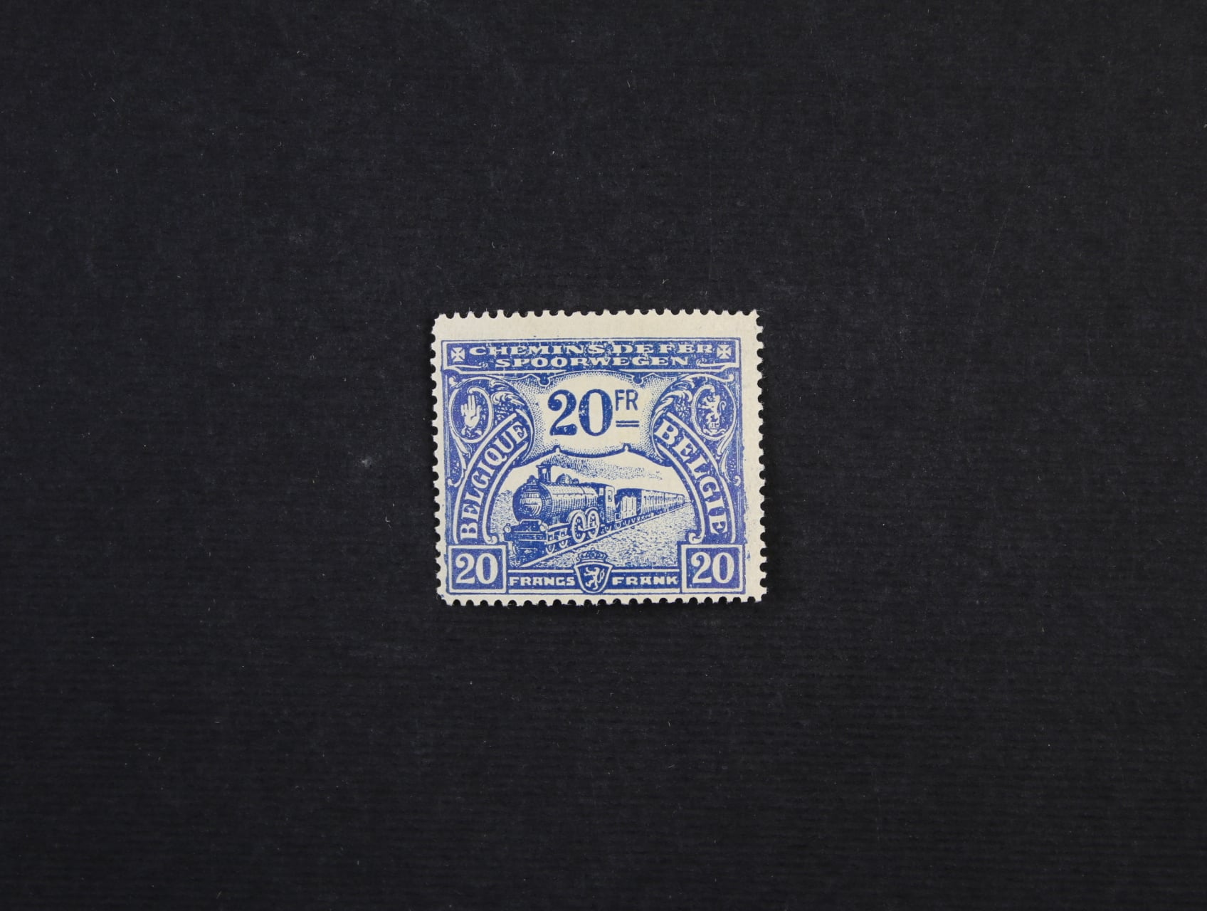 Eisenbahn Paketmarken Mi. č. 128, 750 EUR