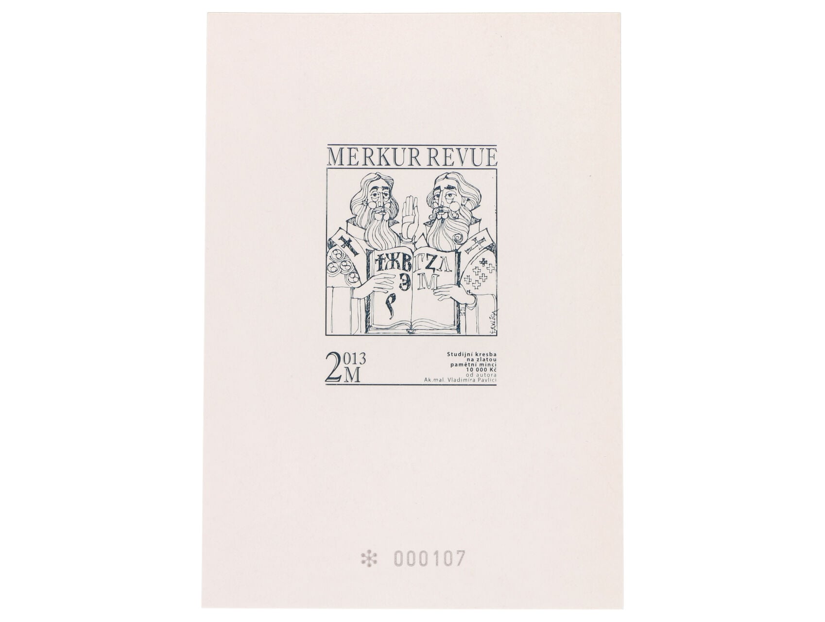 PT Merkur Revue 2013 - čislované