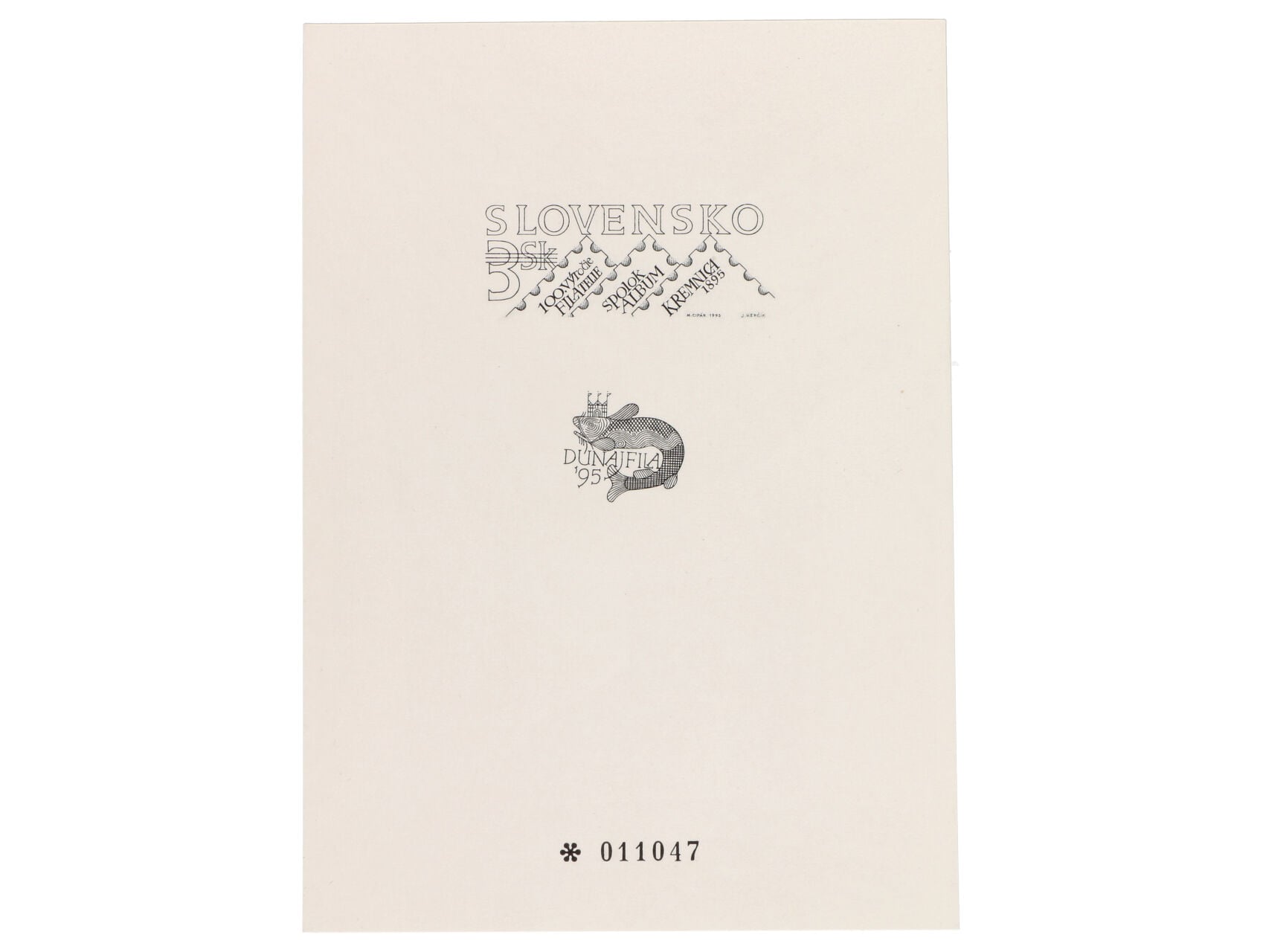 PT 9 - číslovaná, černá