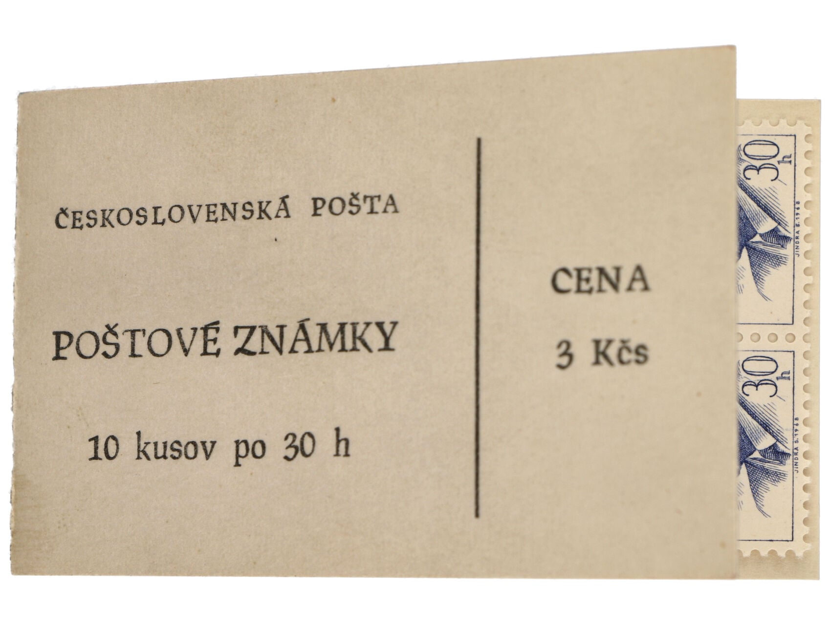 Známkový sešítek ZS-4