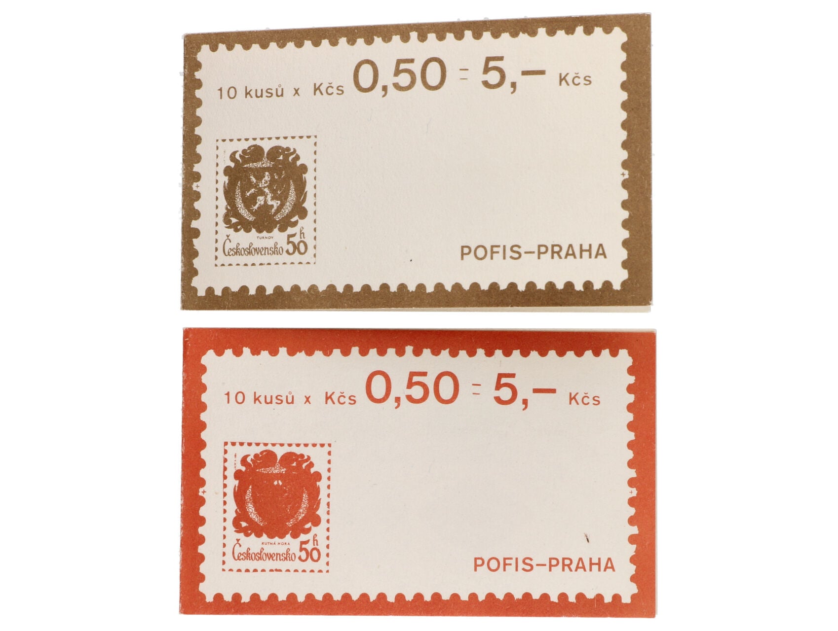 Známkový sešítek ZS-23-4