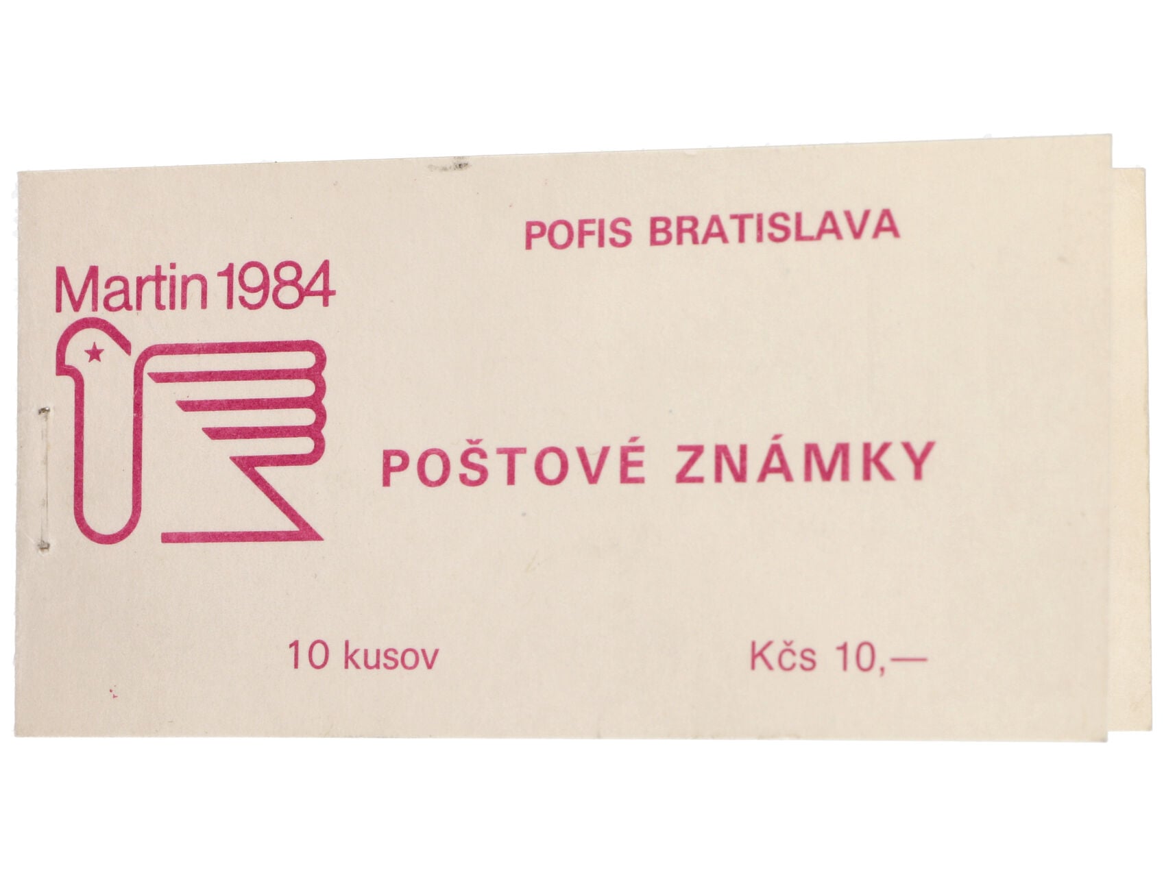 Známkový sešítek ZS-25