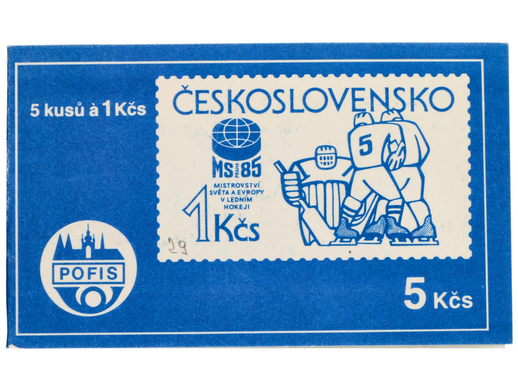 Známkový sešítek ZS-29