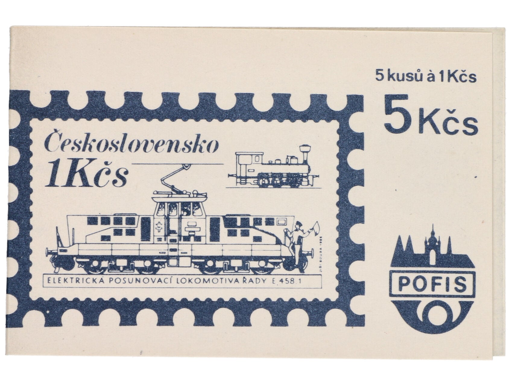 Známkový sešítek ZS-61