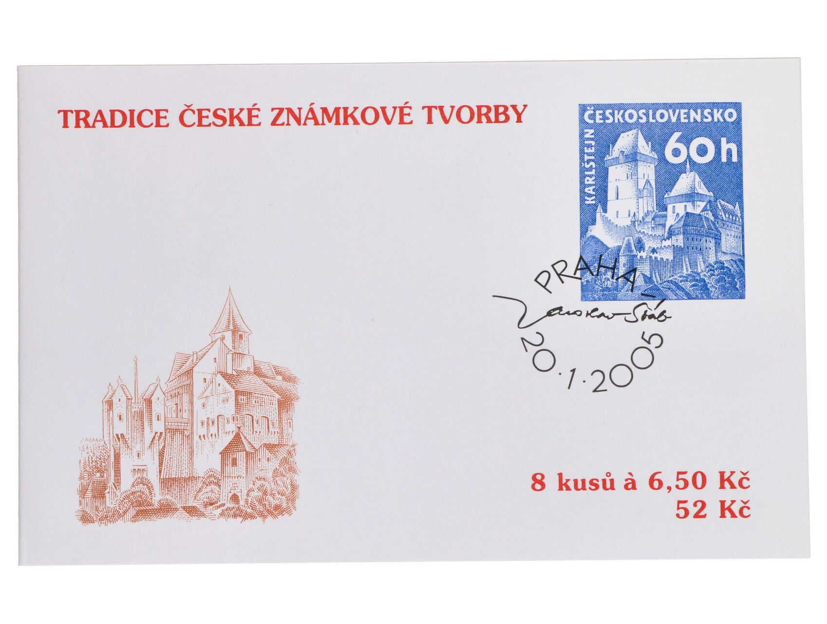 Známkový sešítek ZSt-25