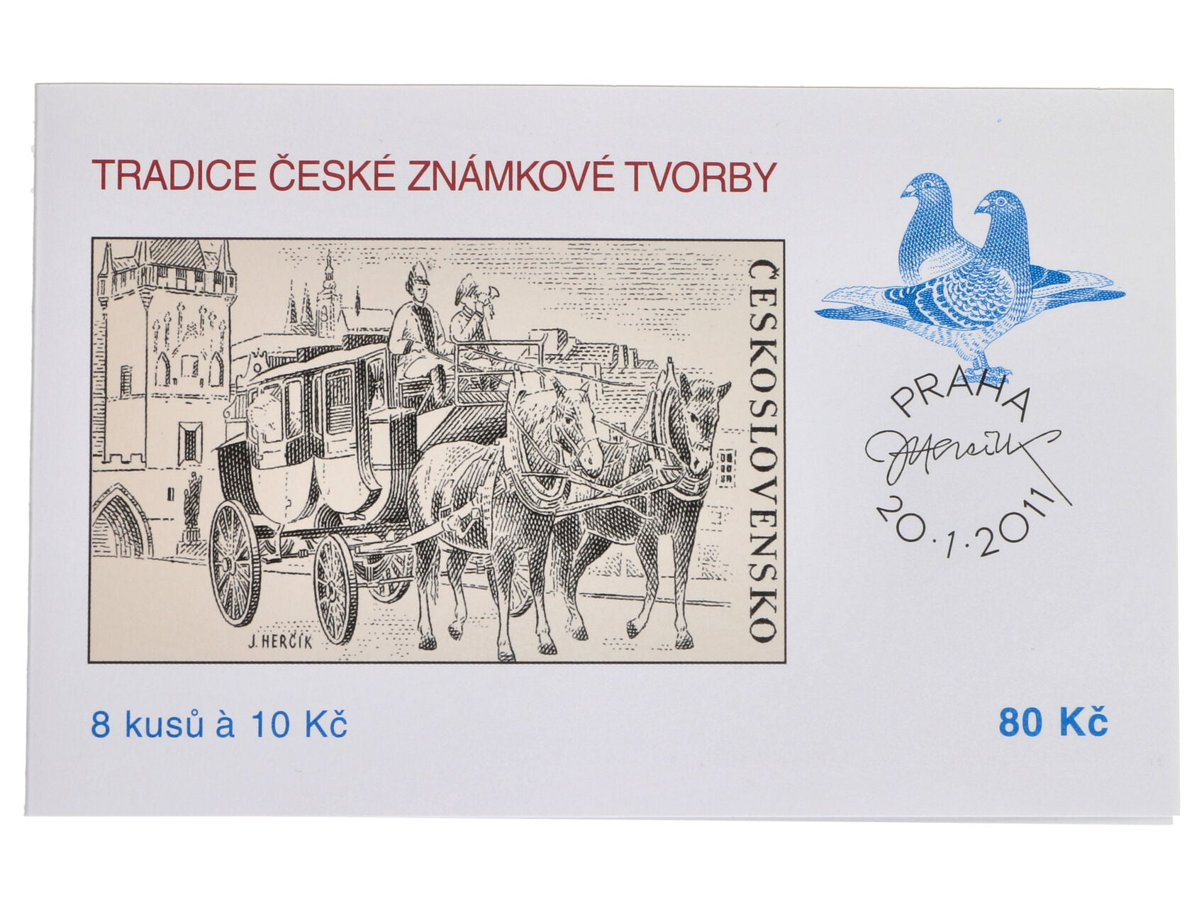 Známkový sešítek ZSt-40