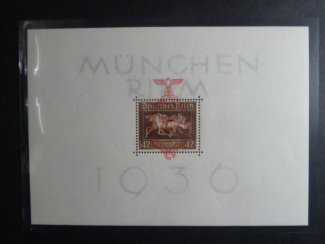 bl. Mi. č. 10 Das Braune Band / Münich 1937 **