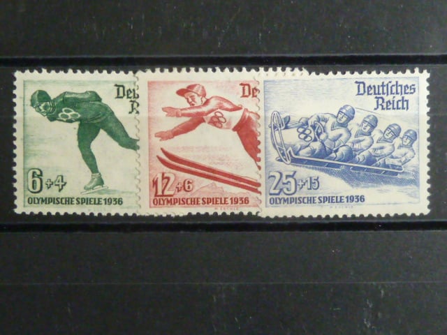zn. Mi. č. 600 - 602 Zimní olympiáda **