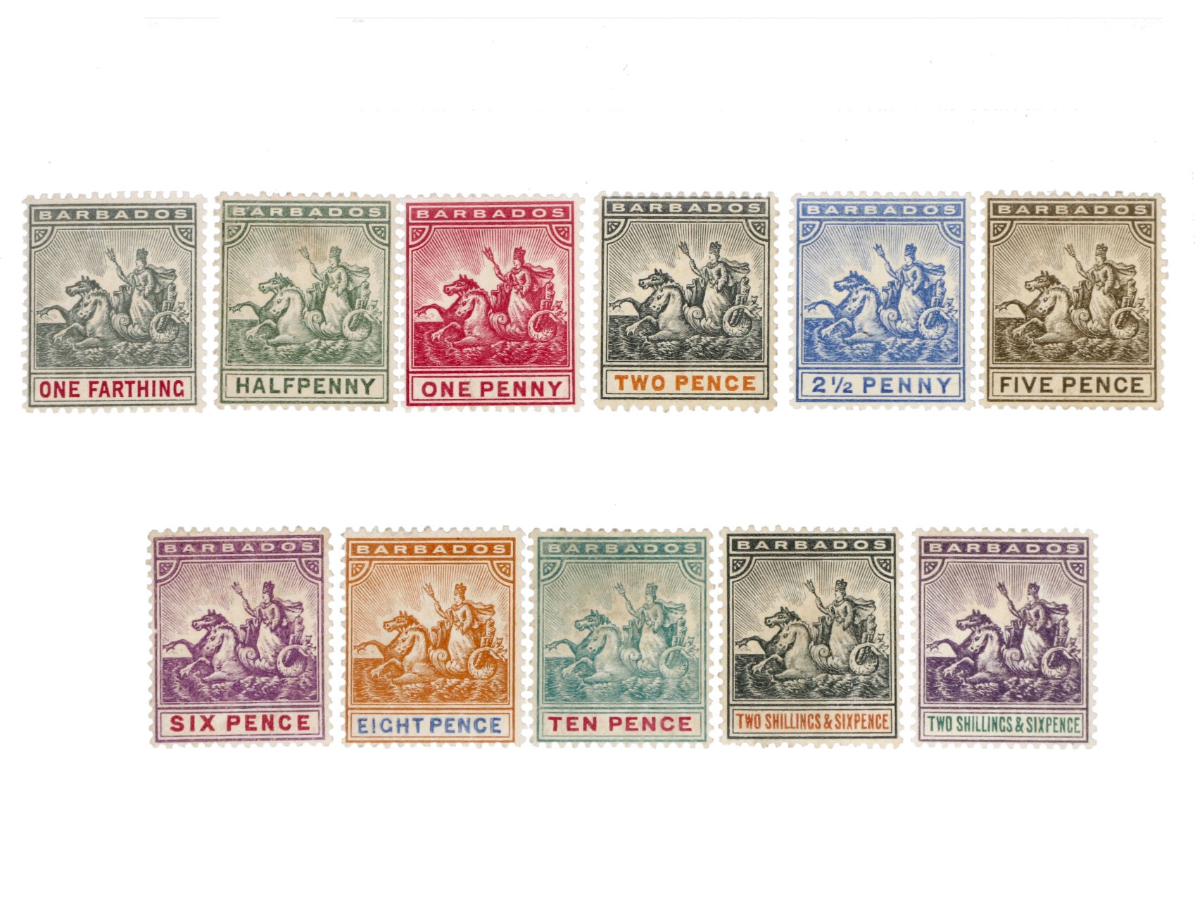 Barbados - Zn. SG. č. 105 - 115