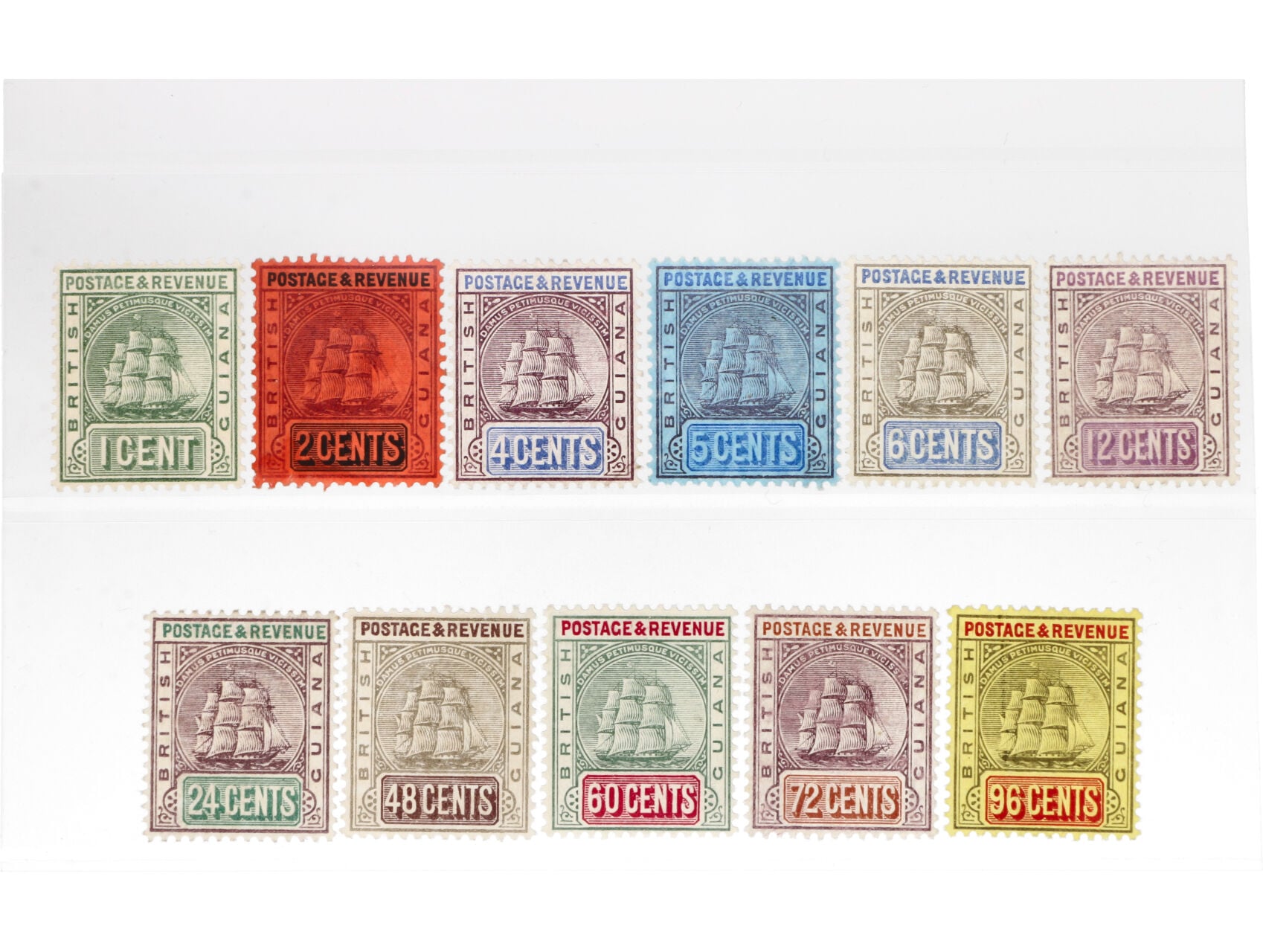 British Guiana - Zn. SG. č. 140 - 150