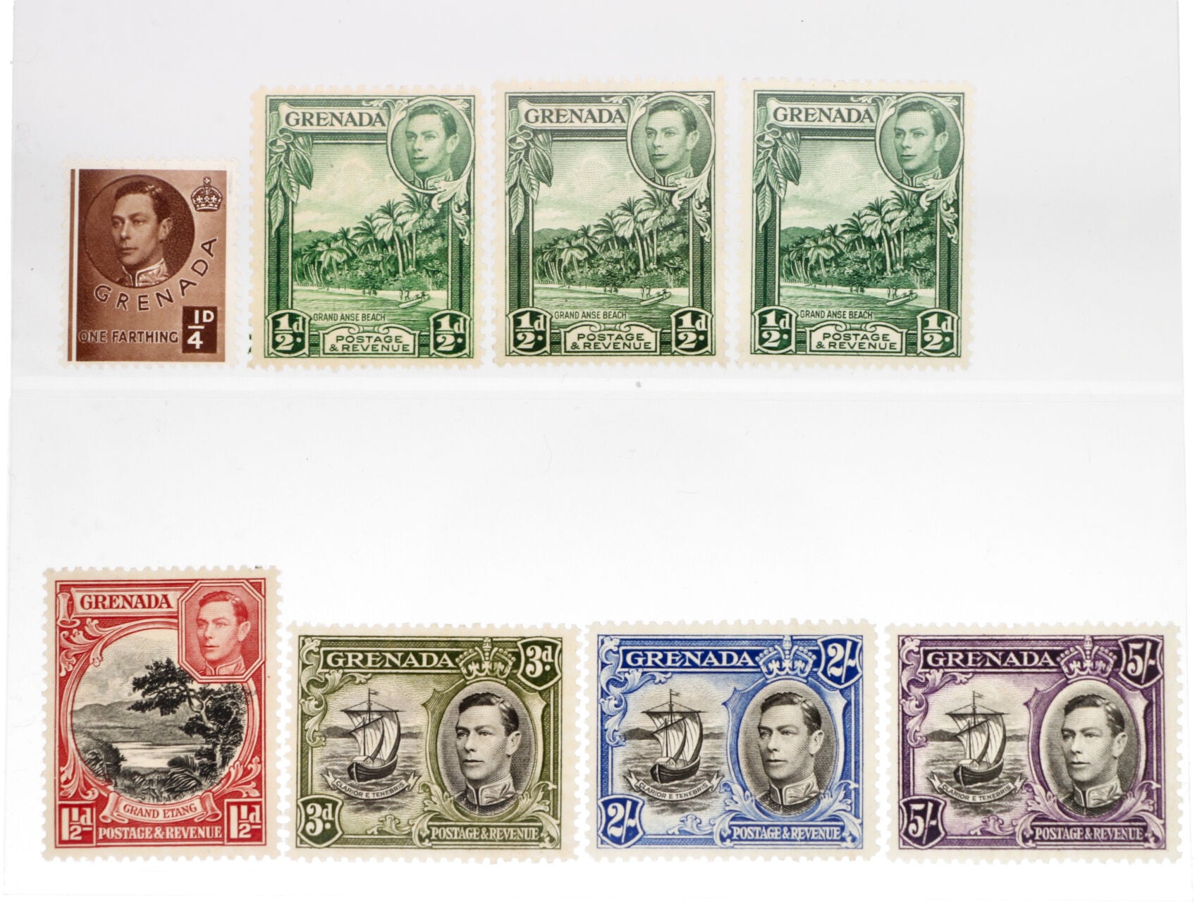 Grenada - 152, 153 + b + ba, 155a, 158 b a 161 - 162