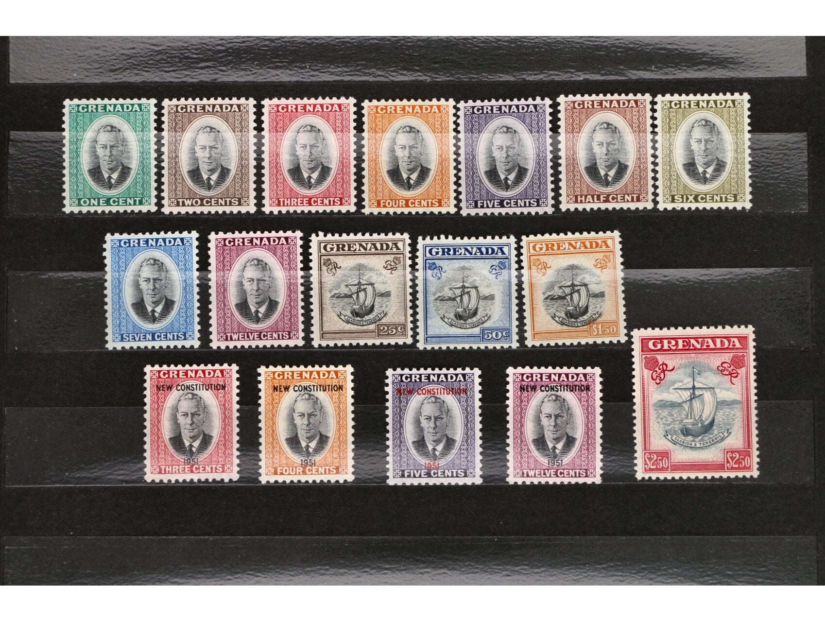 Grenada - Zn. SG. č. 172 - 184 + 187 - 190