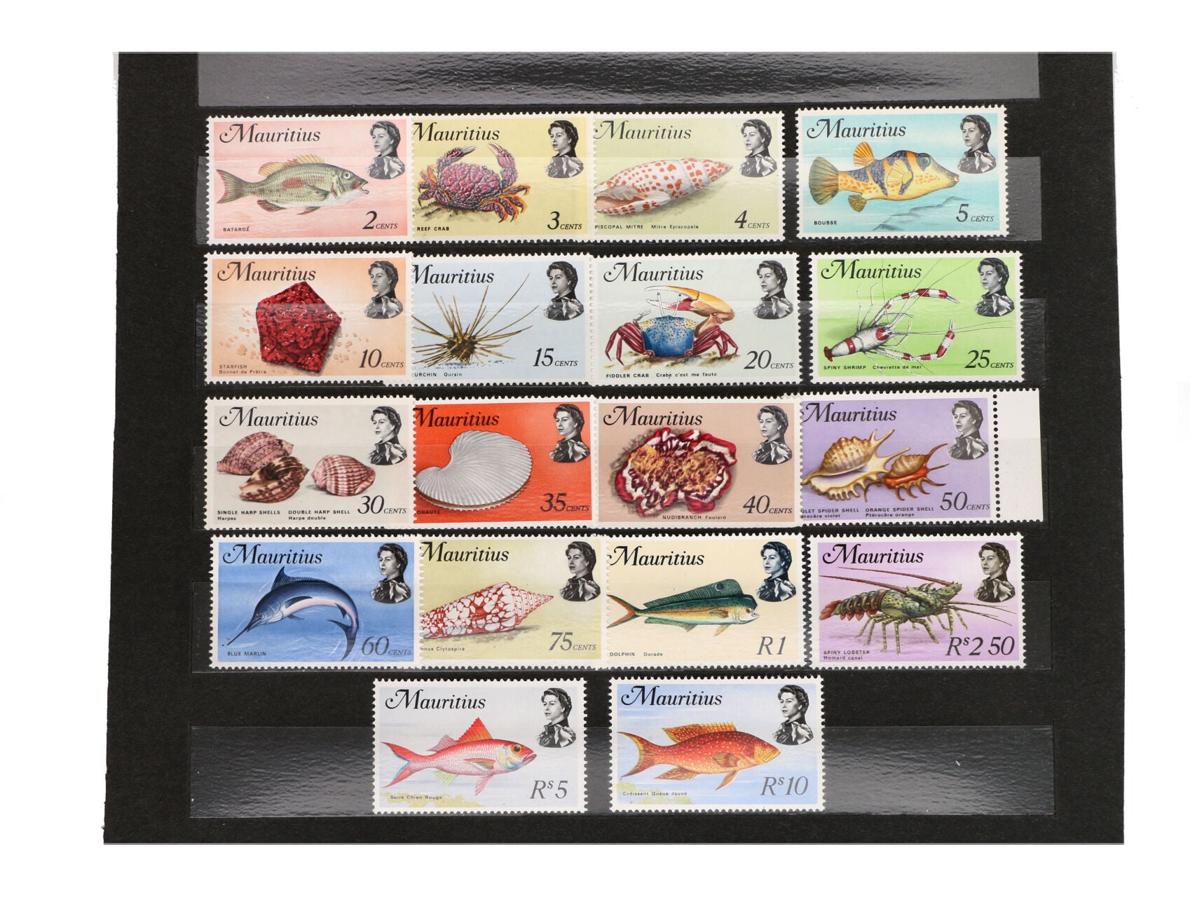 Mauritius - Zn. SG. č. 382 - 399
