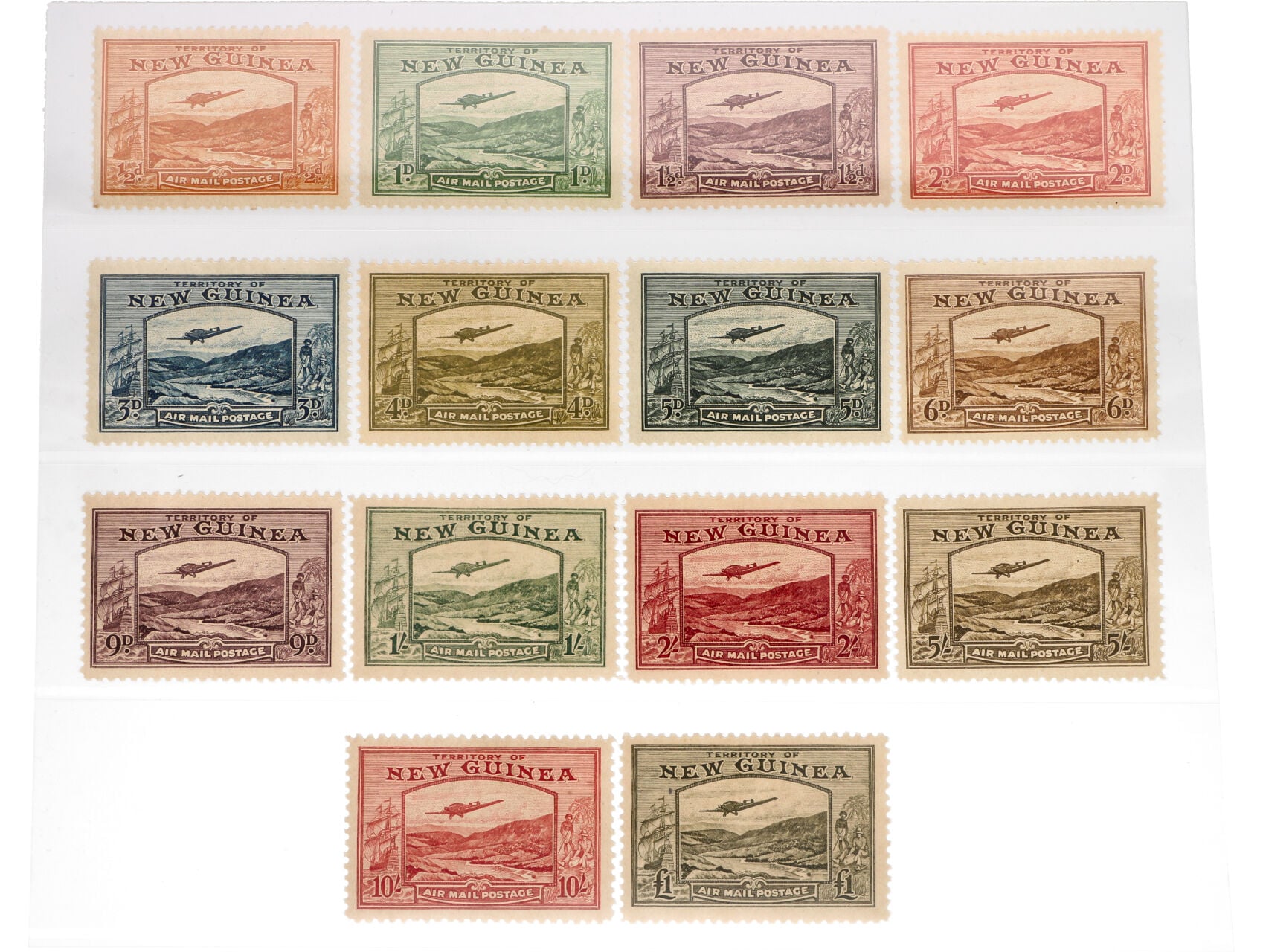 New Guinea - Zn. SG. č. 212 - 225