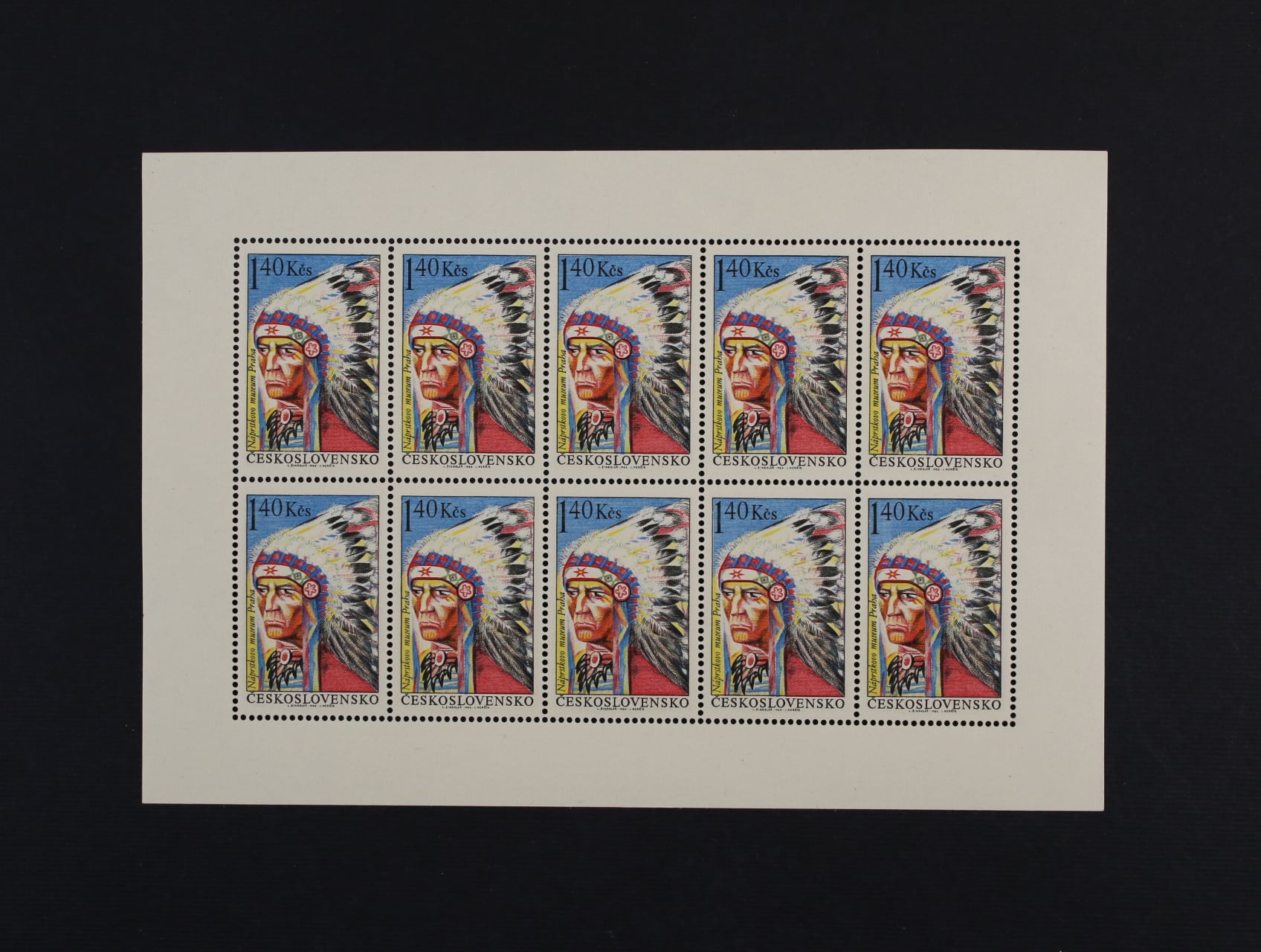 zn. č. PL1541 Indian, luxusní stav