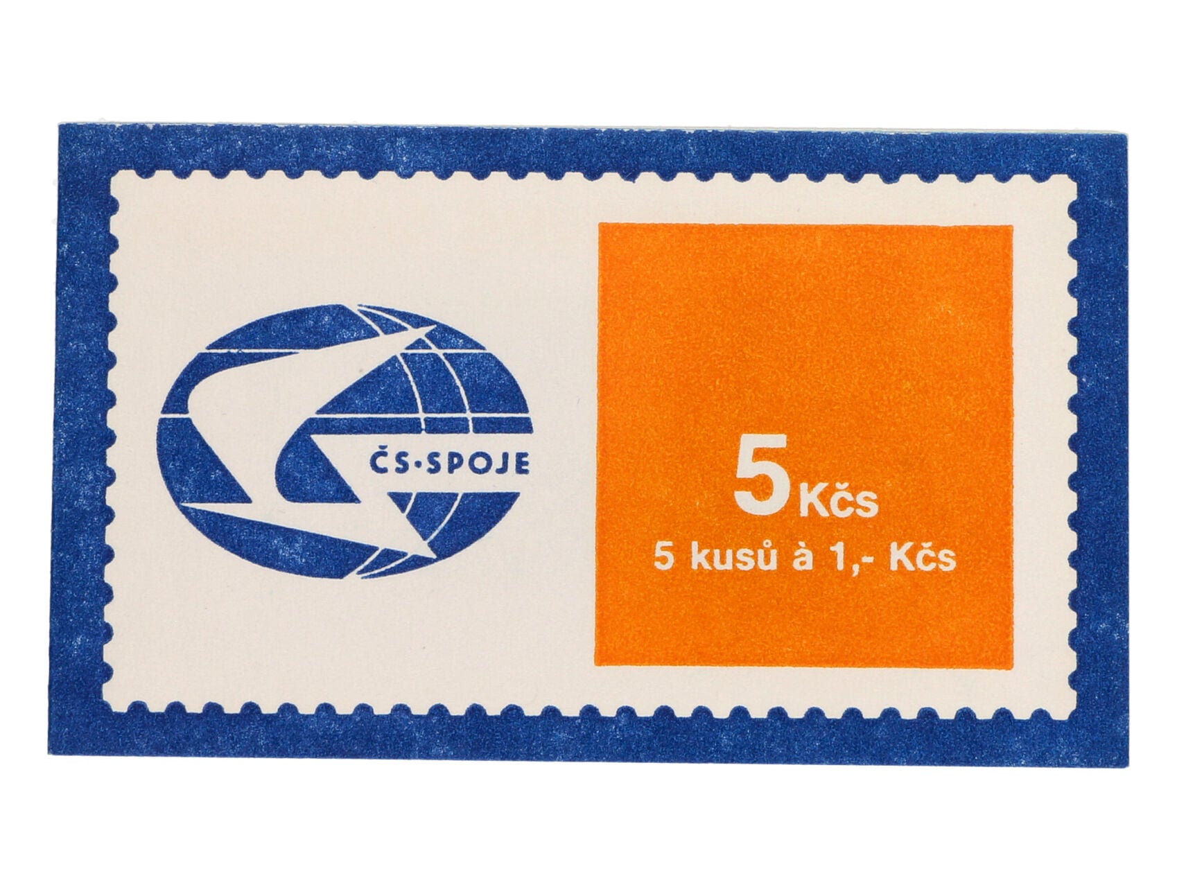 Známkový sešítek ZS-67a - modrý odstín