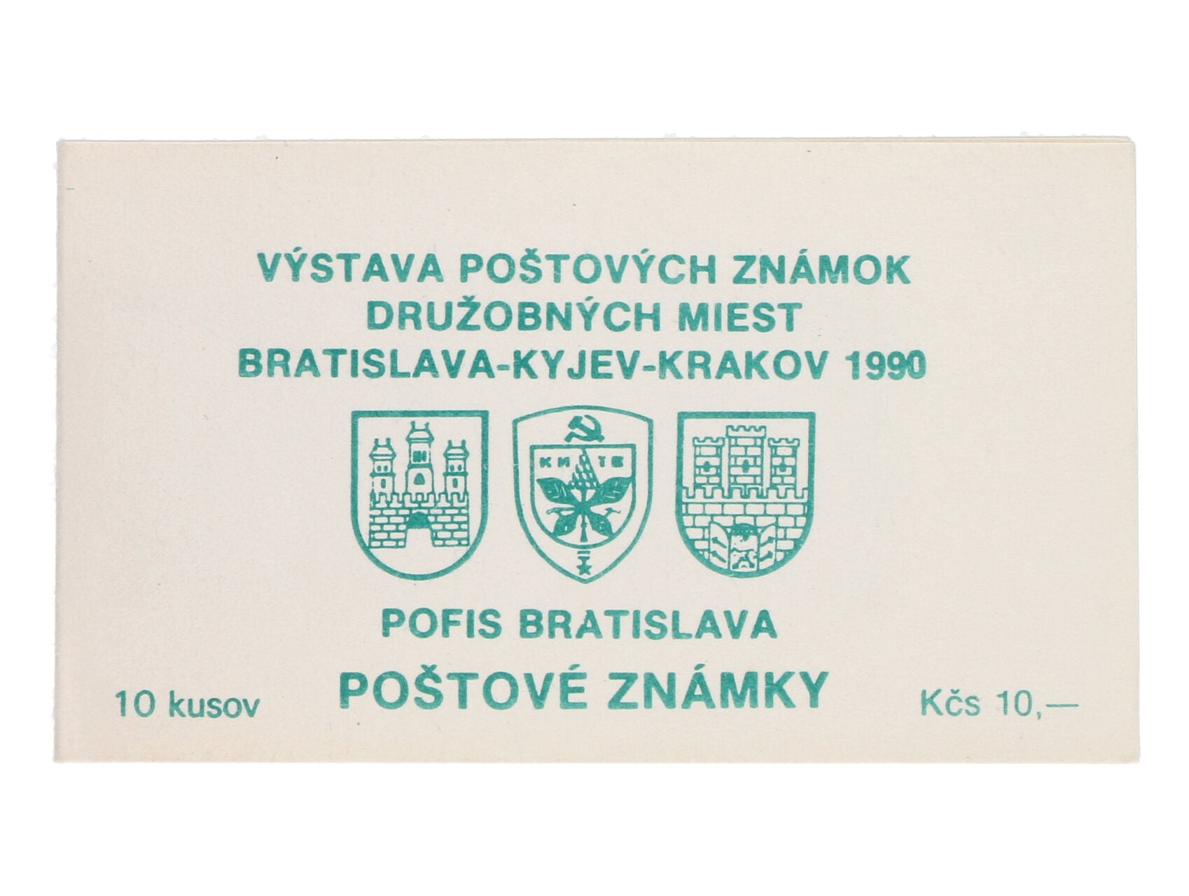Známkový sešítek ZS-78