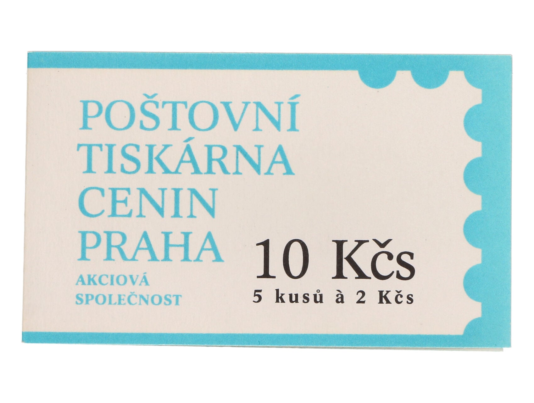 Známkový sešítek ZS-101