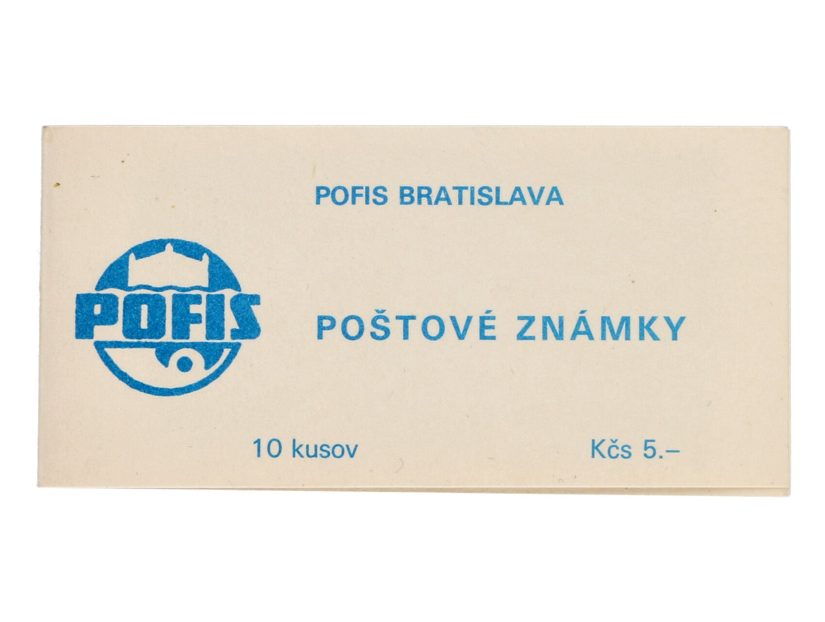 Známkový sešítek ZS-17
