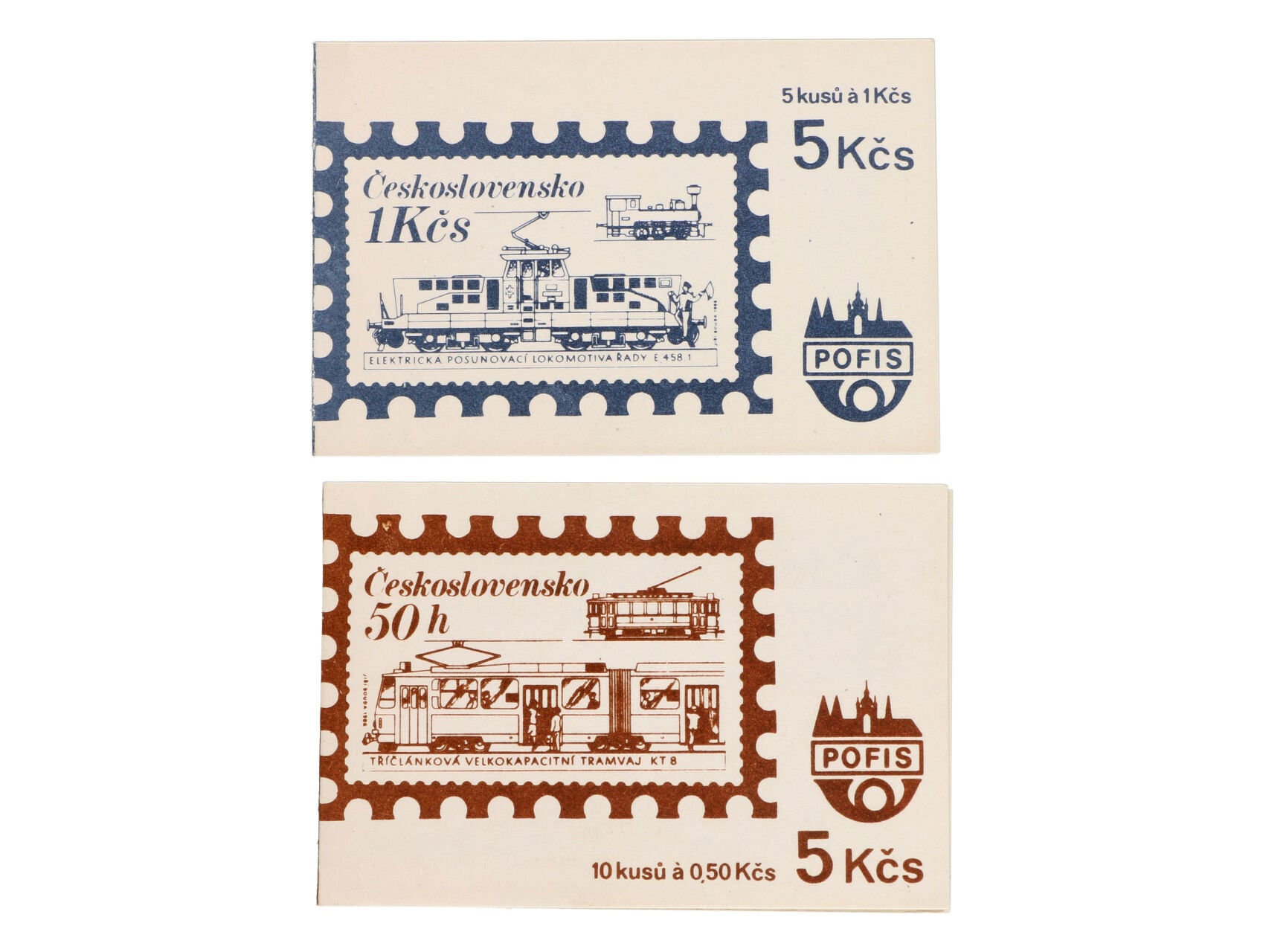 Známkové sešítky ZS-60+61