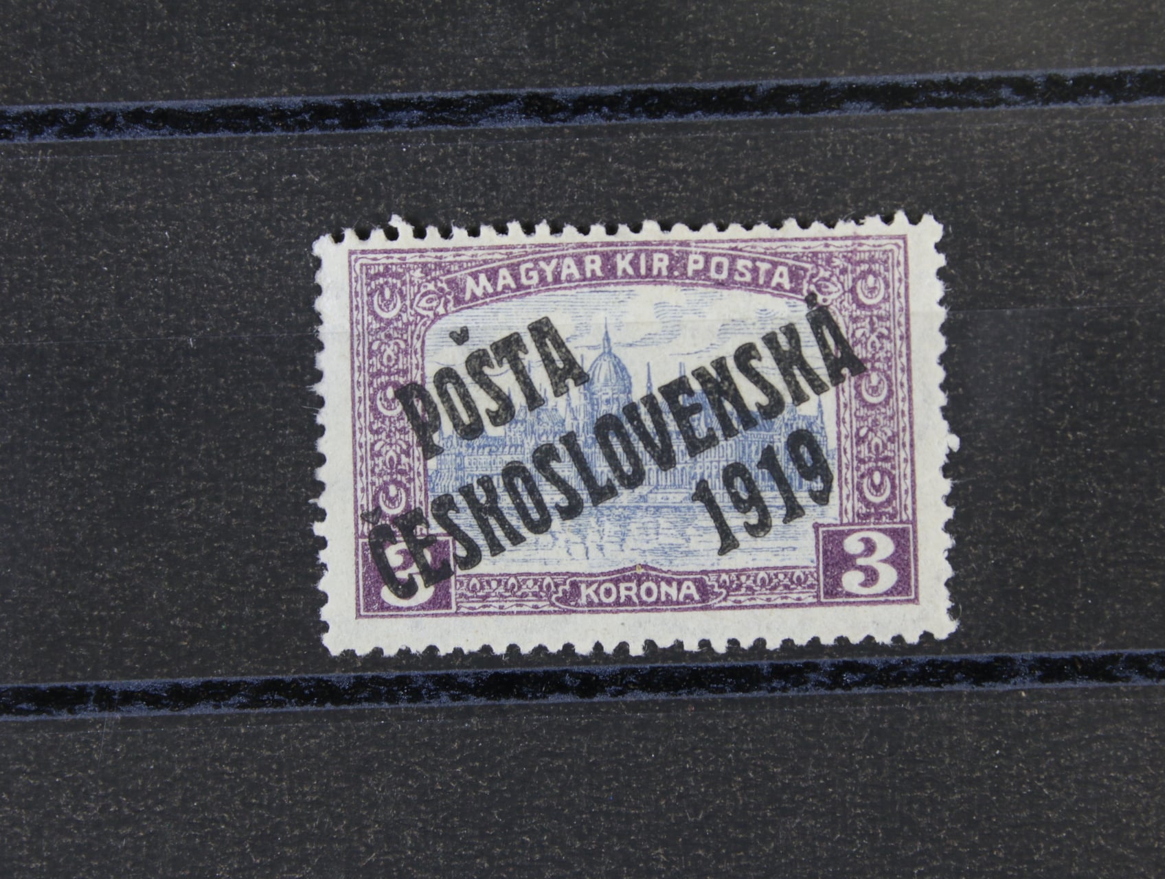 zn. č. 116, III.typ přetisku, zk. Vrba