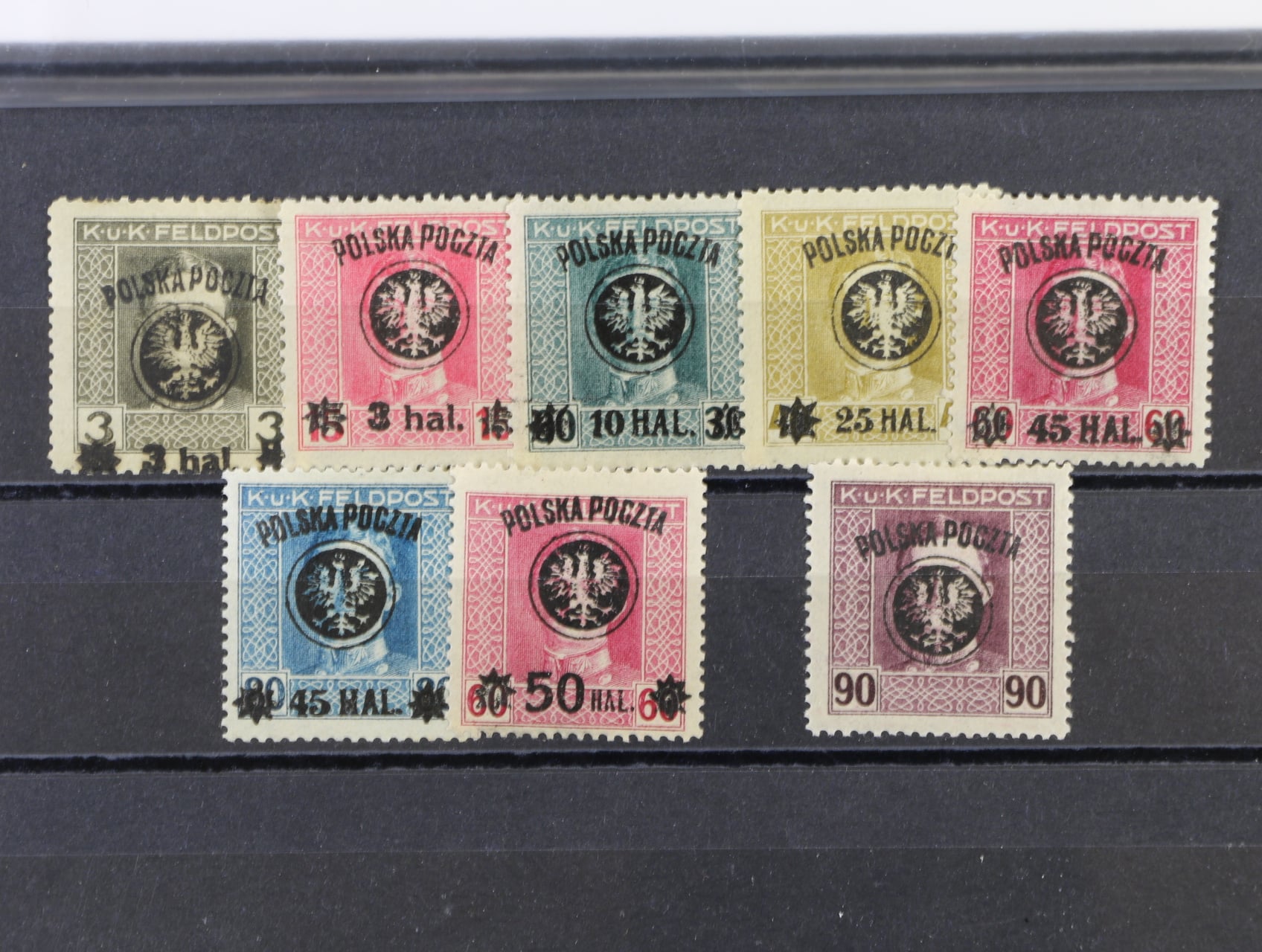 zn. Mi. č. 20 - 26 (23 B), 28, 130 EUR