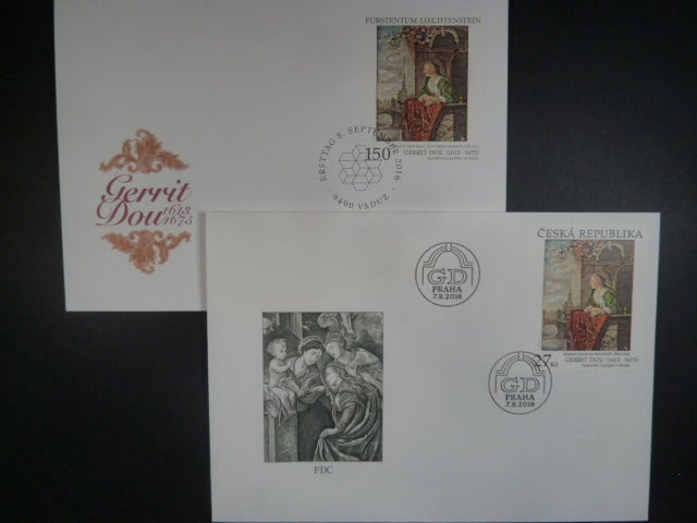 FDC č. 899 - společné vydání ČR a Lichtenšteinska