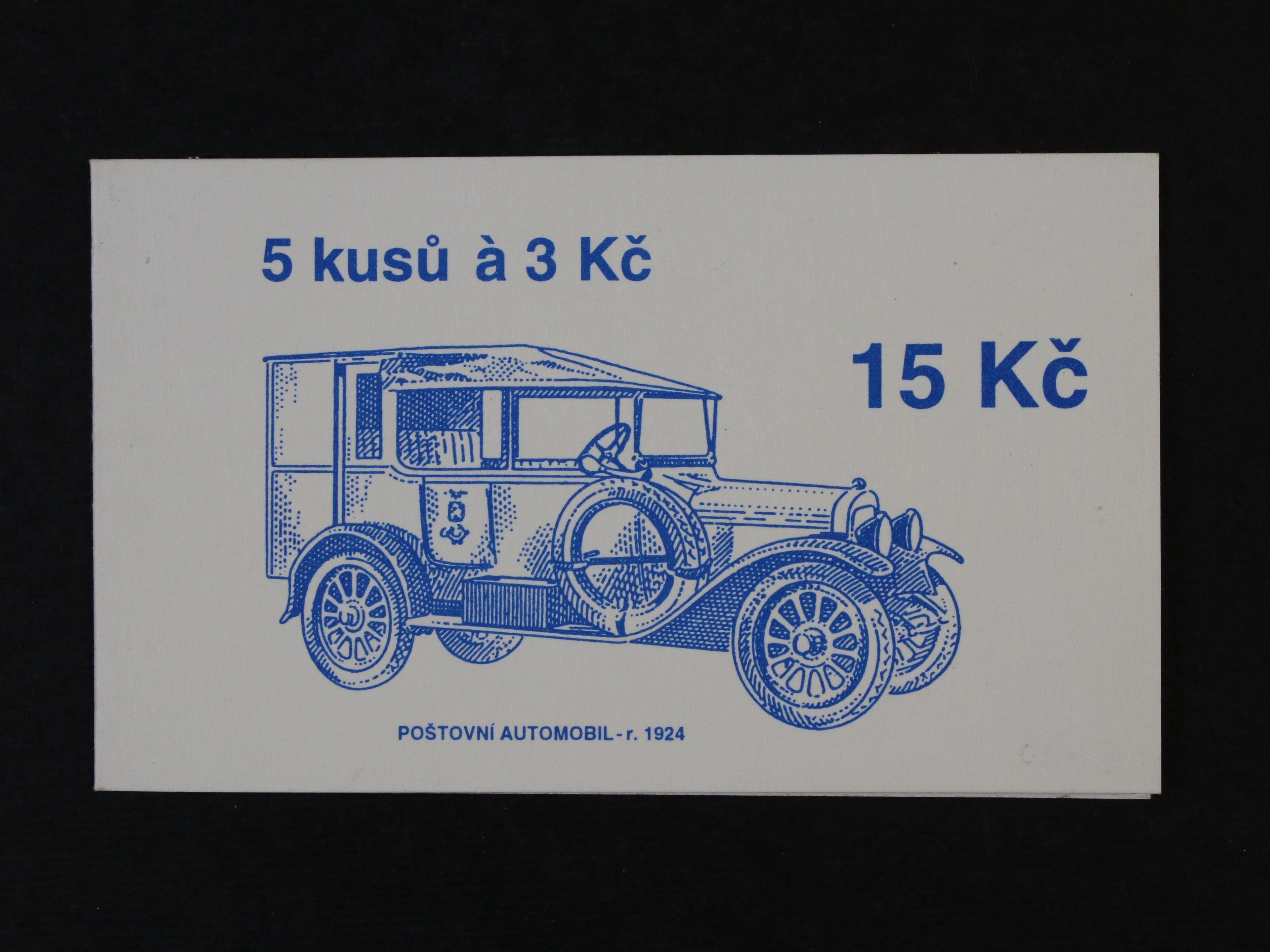 Známkový sešitek ZS18
