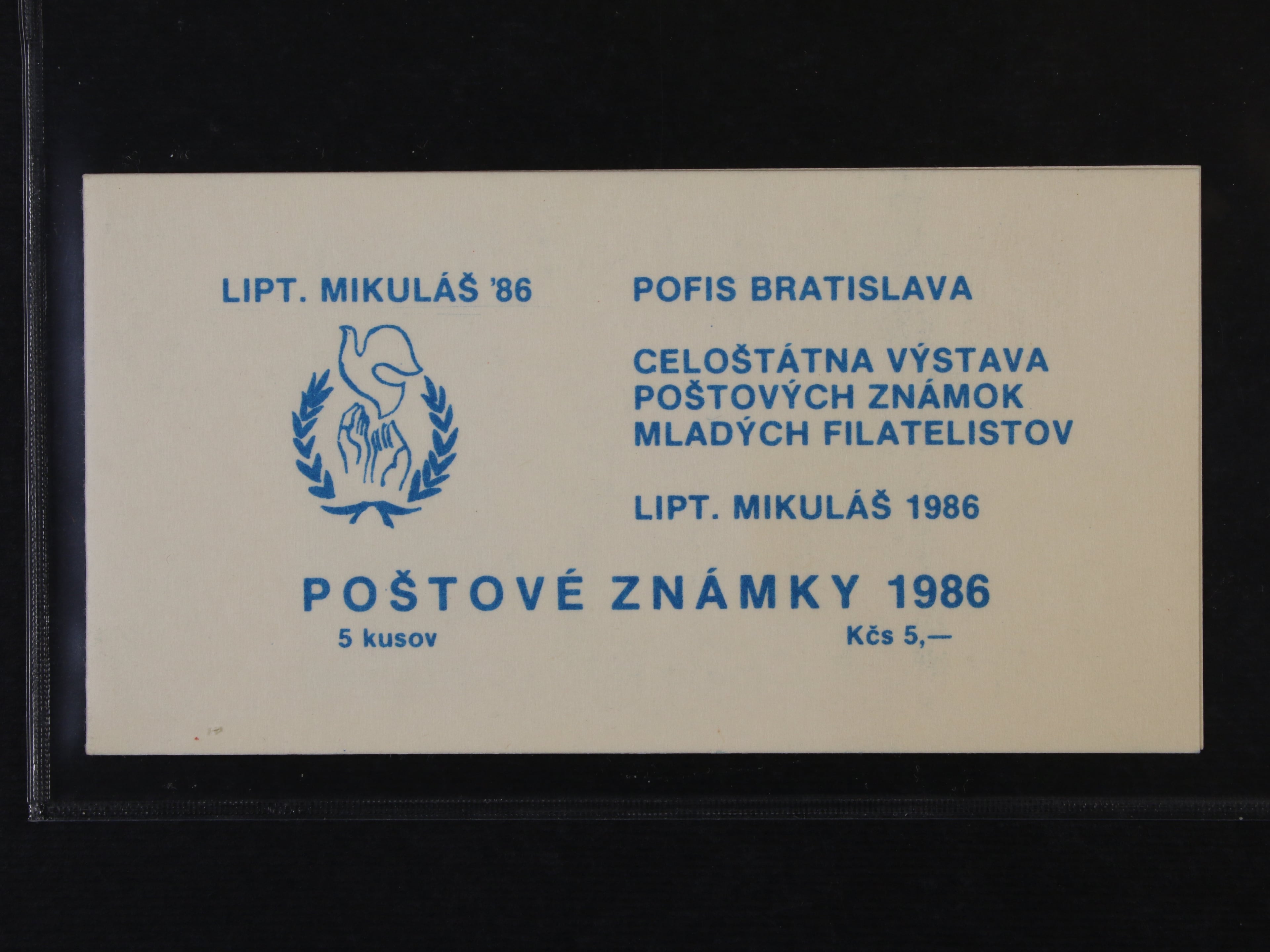 Známkový sešitek ZS45