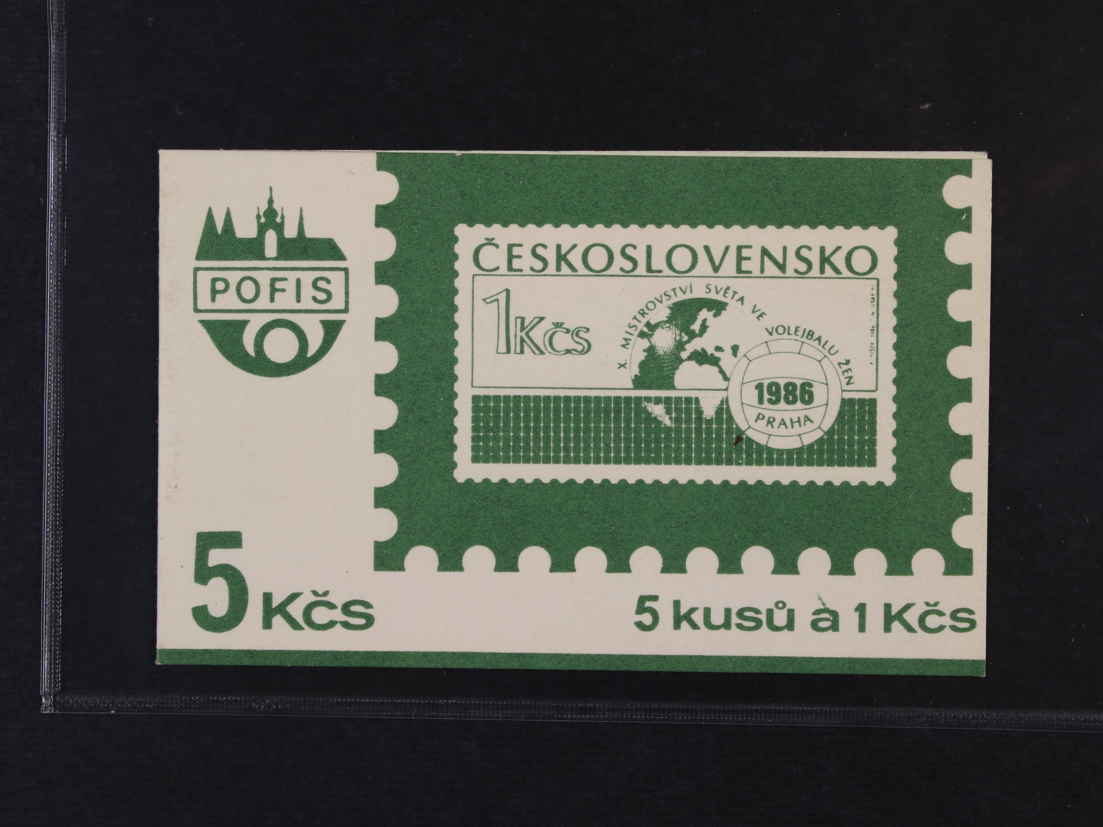 Známkový sešitek ZS54