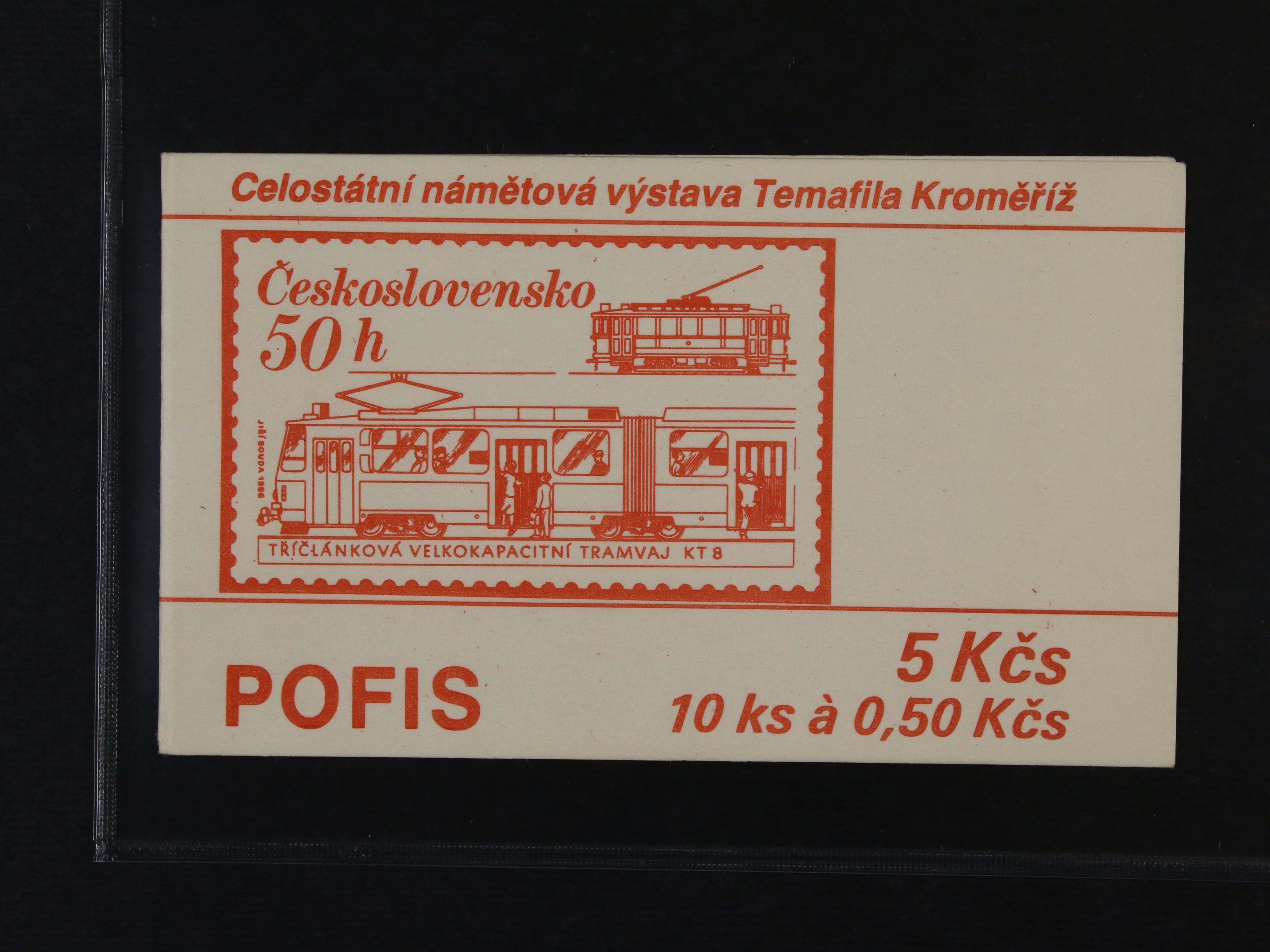 Známkový sešitek ZS62