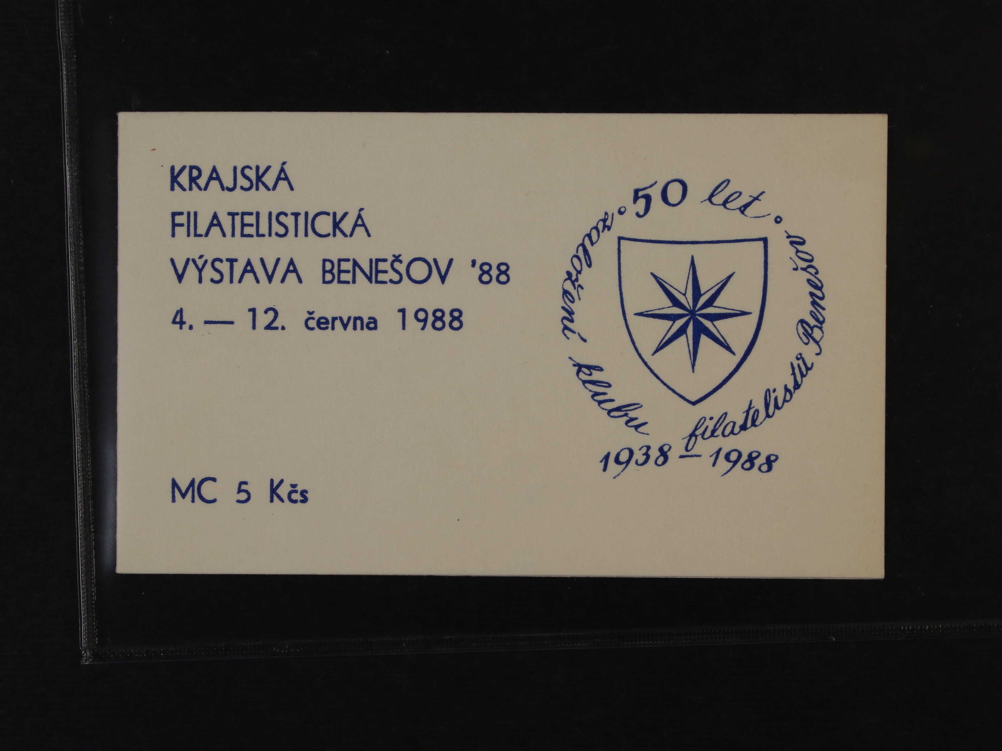 Známkový sešitek ZS73 a)