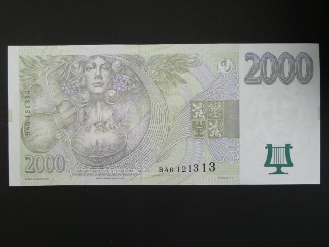 2000 Kč 1999 série B 47