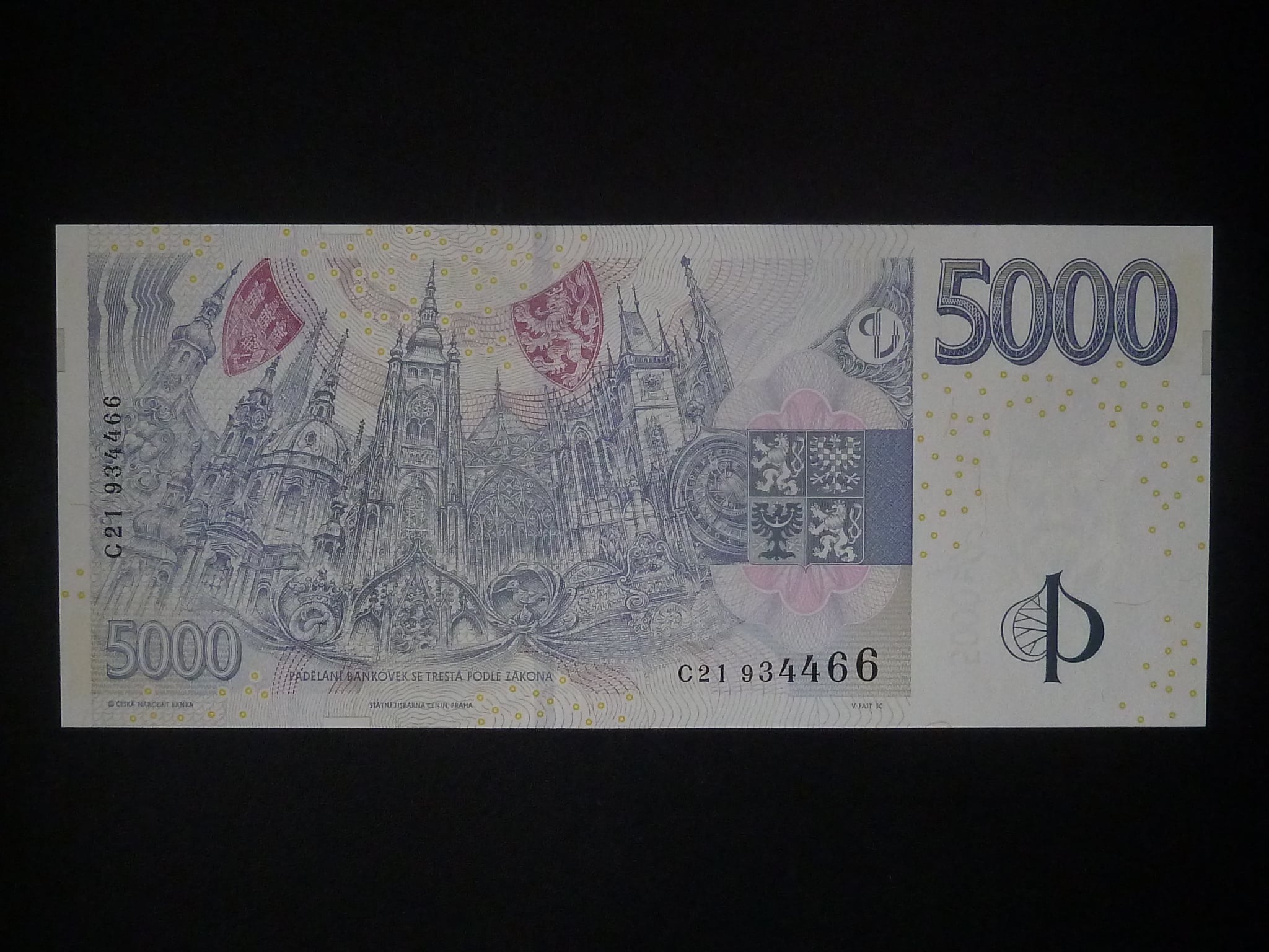 5000 Kč 2009 série C 21