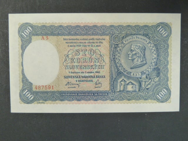 100 Ks 7.10.1940 II.vydání, série A 4