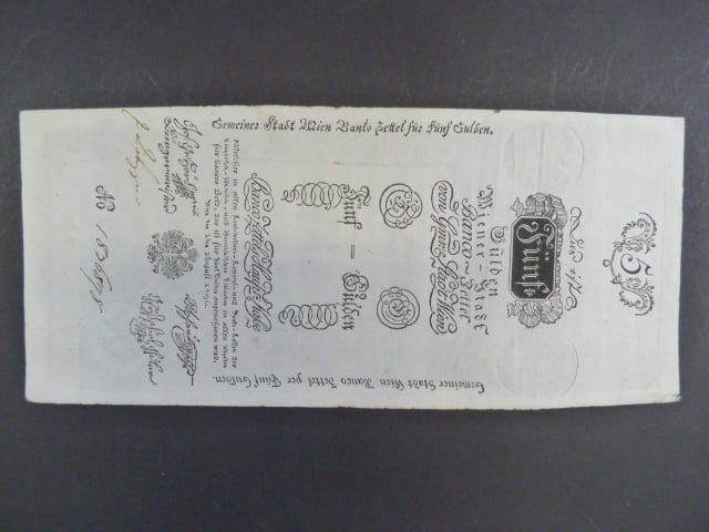 5 Gulden 1.8.1796, Ri. 23