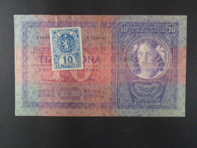 10 K 2.1.1904, Kolkovaná - padělek